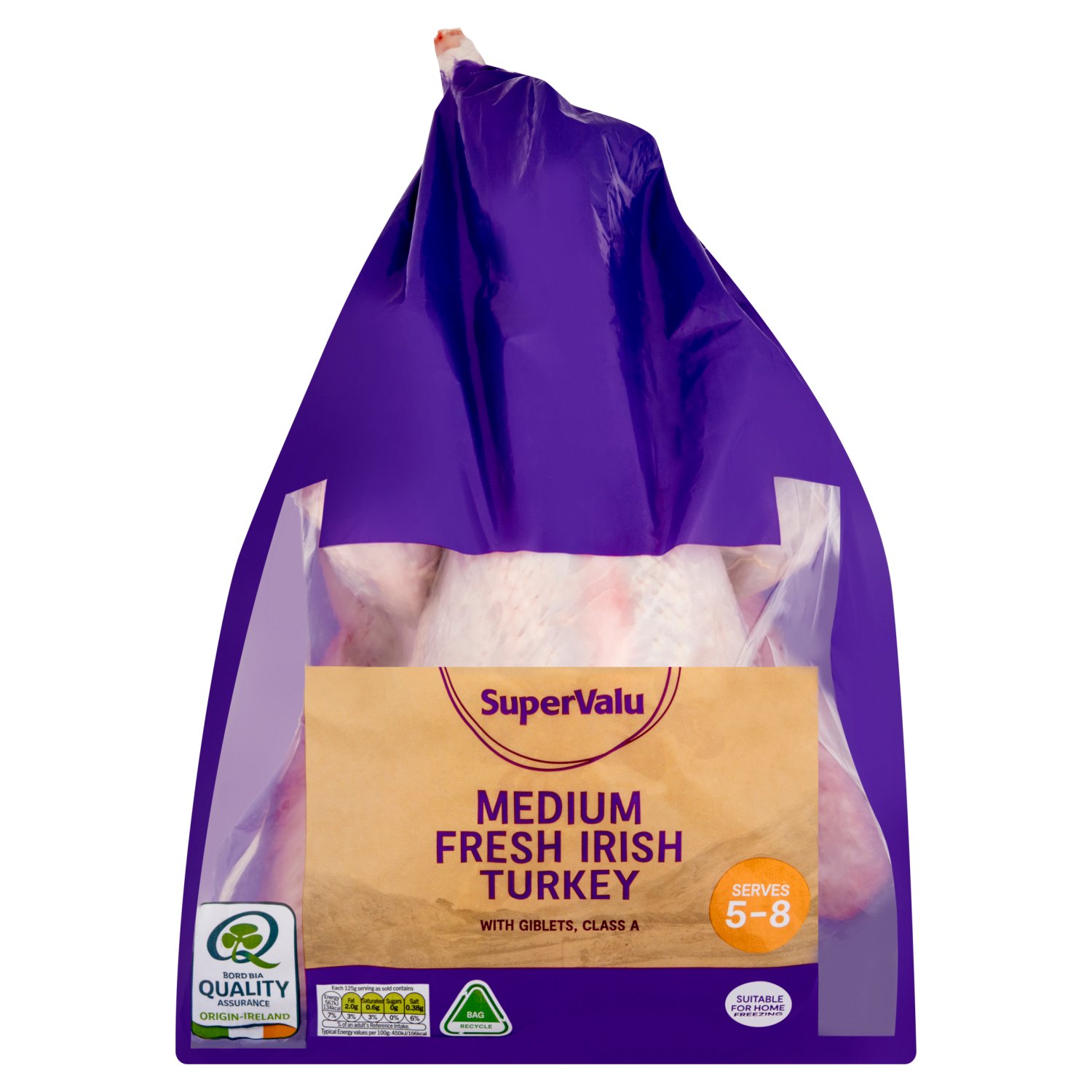 SuperValu Fresh Irish Turkey 3 - 3.99kg (3.5 kg)