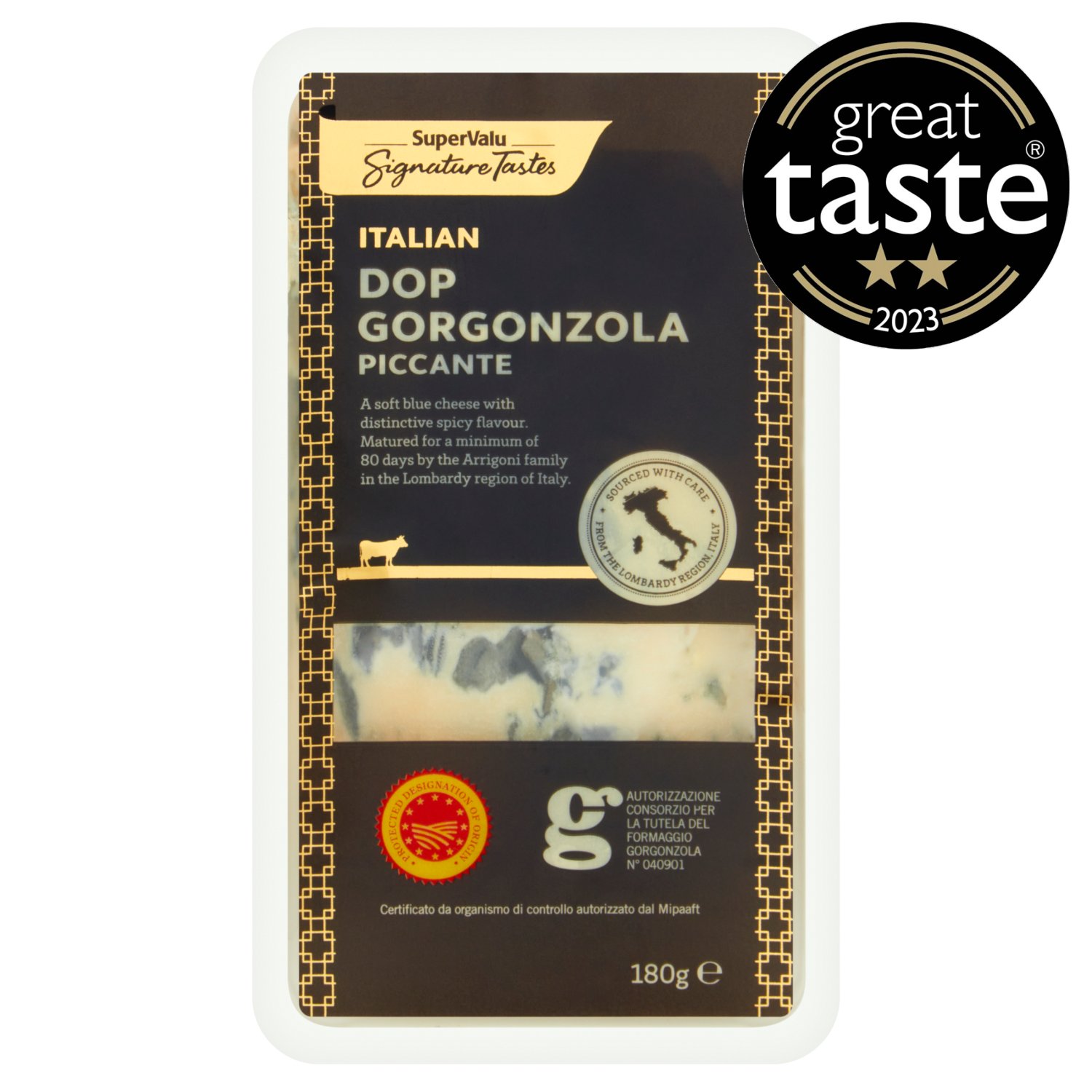 Signature Tastes Gorgonzola Piccante D.O.P Cheese (180 g)