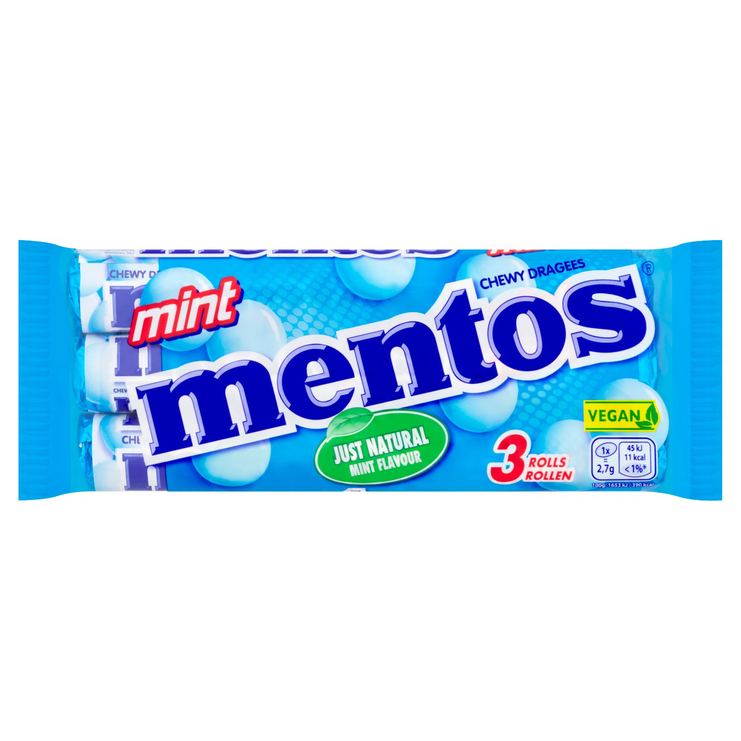 Mentos Mint 3 Pack (40 g)