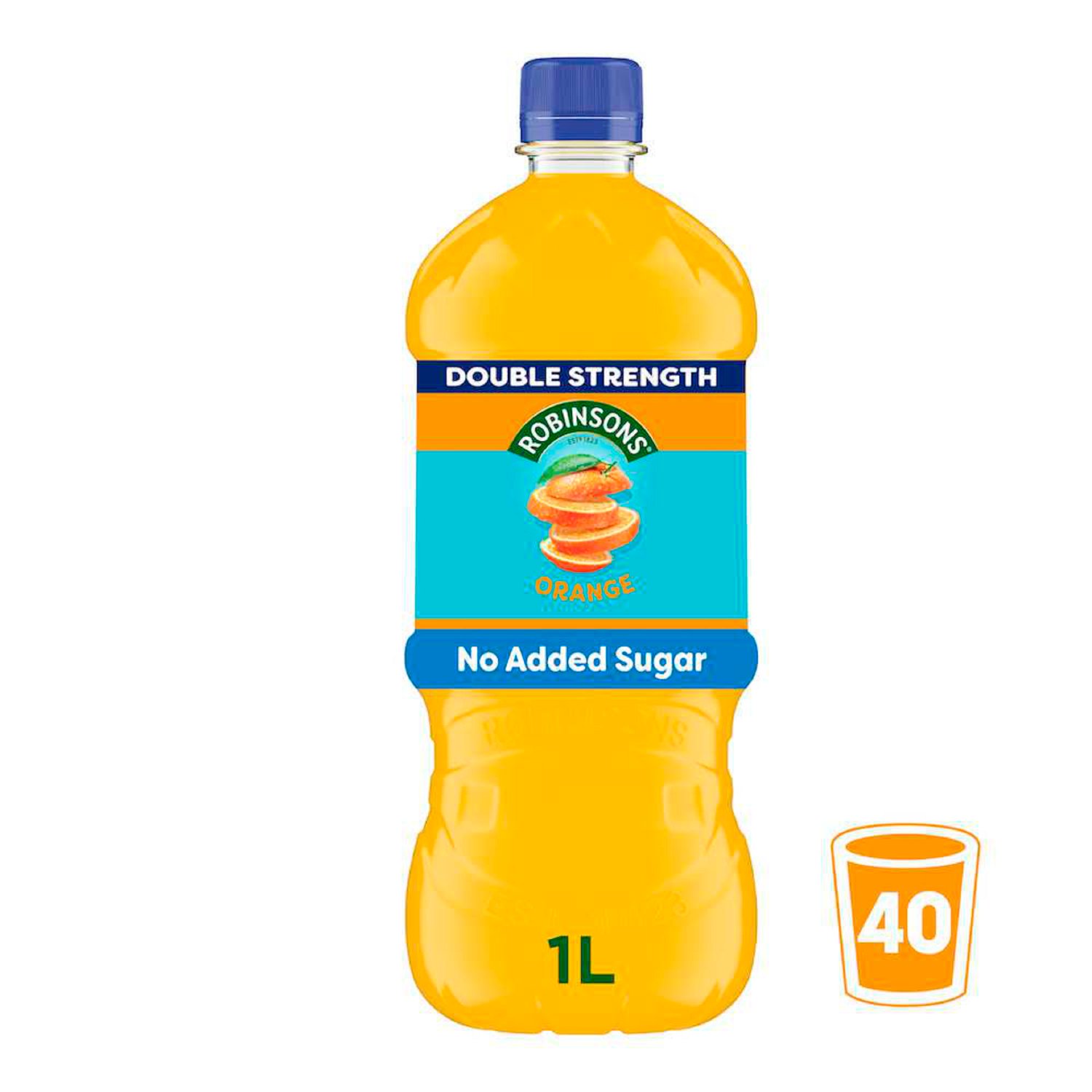 Robinsons Double Concentrate Orange No Added Sugar Squash (1 L)