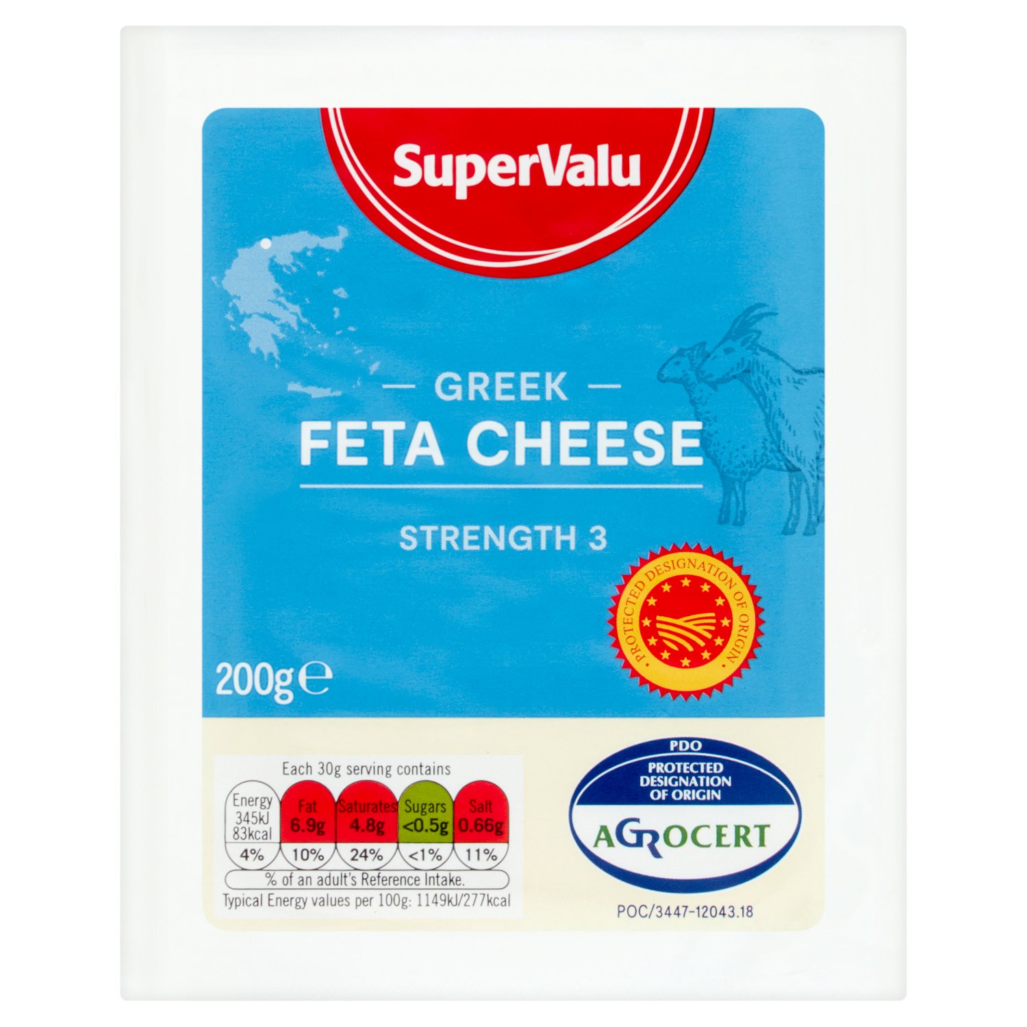 SuperValu Greek Feta Cheese (200 g)