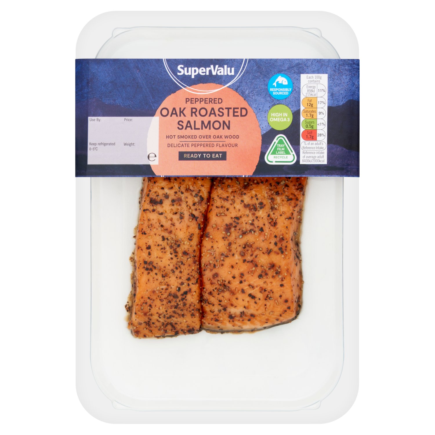 SuperValu Oak Roasted Peppered Salmon (185 g)