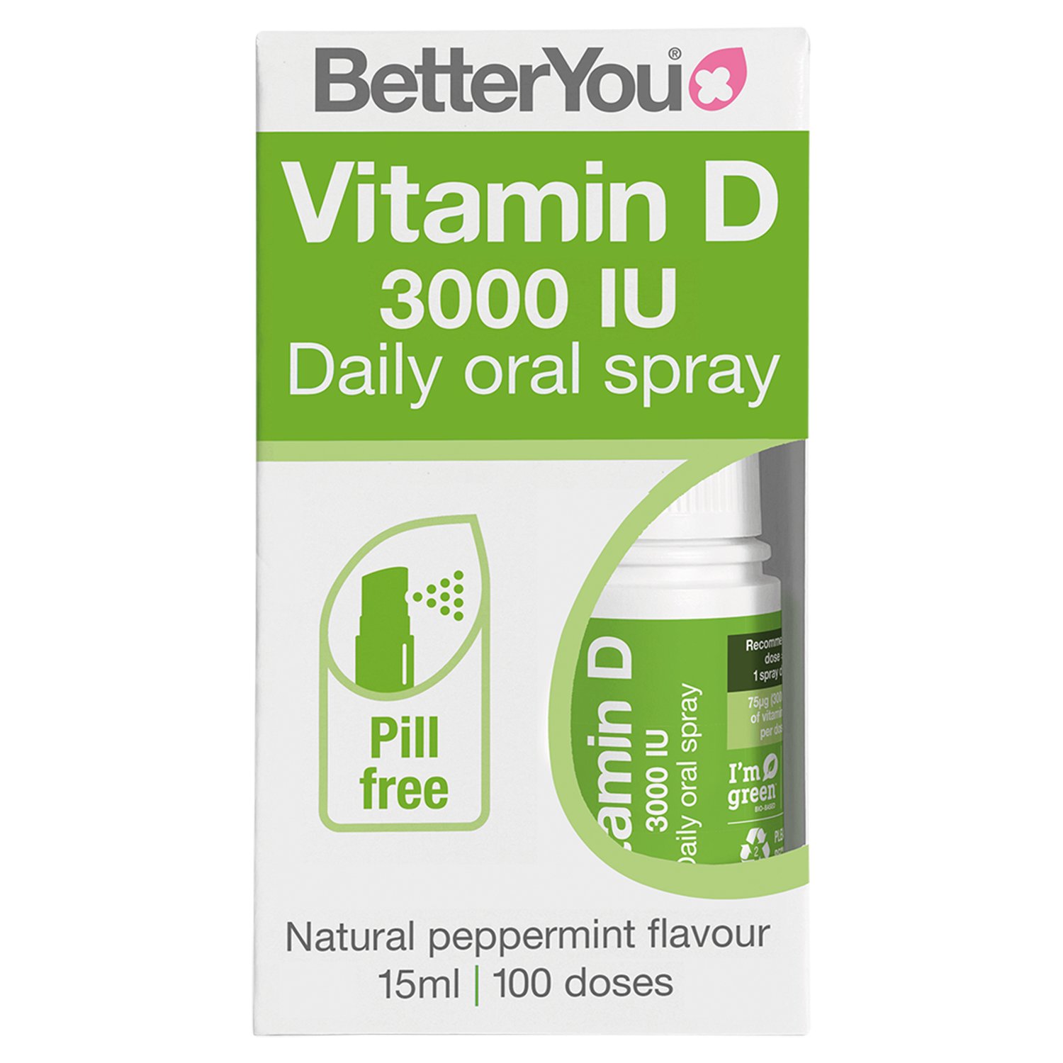 Betteryou Dlux 3000 Vitamin D Daily Oral Spray (15 ml)