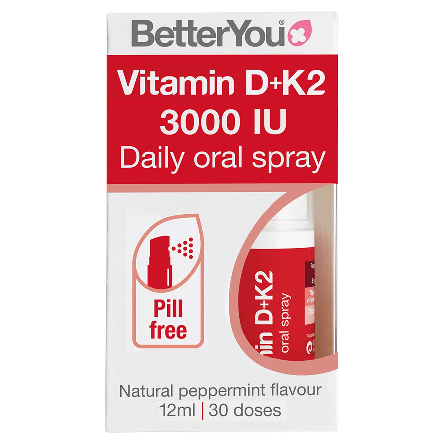 Betteryou Dlux+ D+k2 Daily Oral Spray (12 ml)