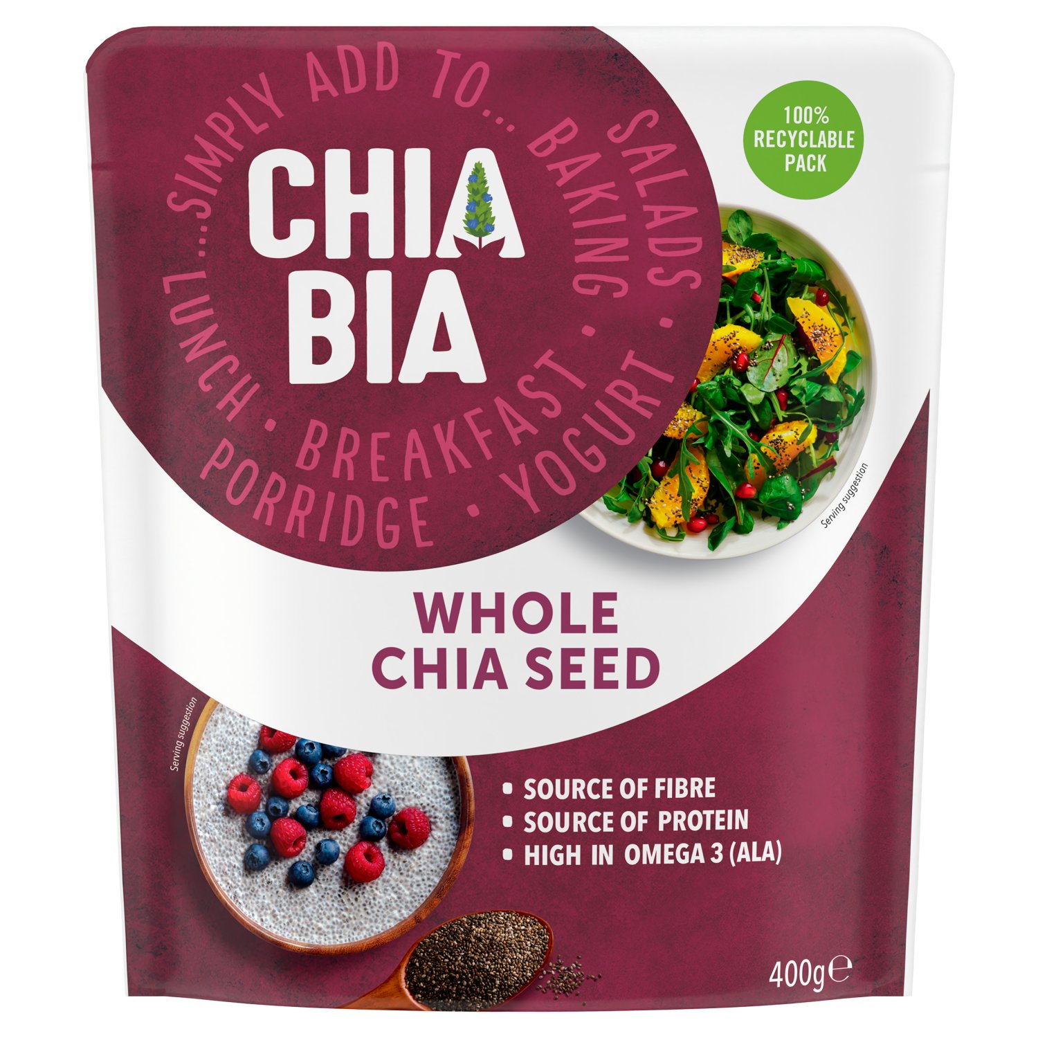 Chia Bia Wholeseed (400 g)