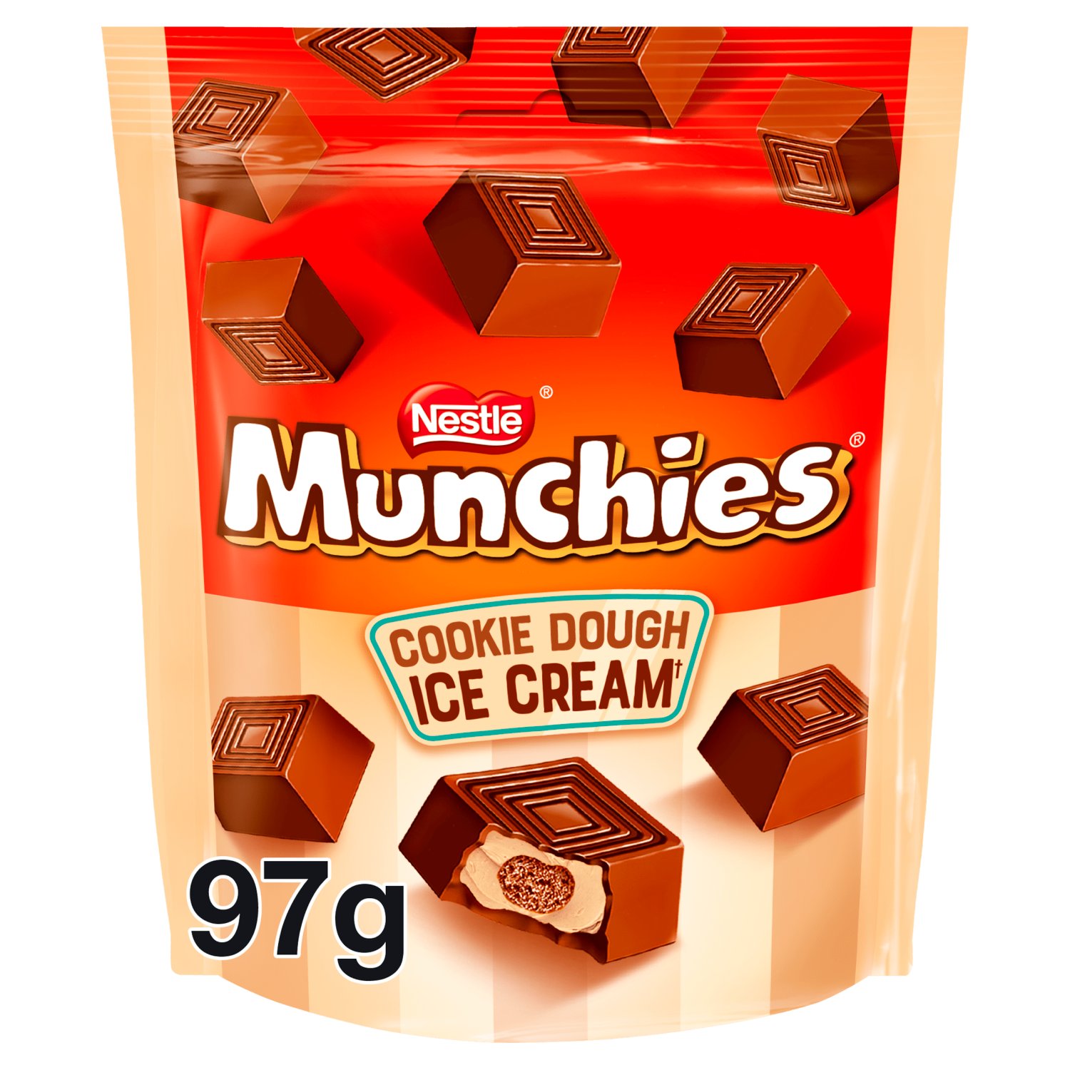 Munchies Cookie Dough Ice Cream Pouch (97 g)