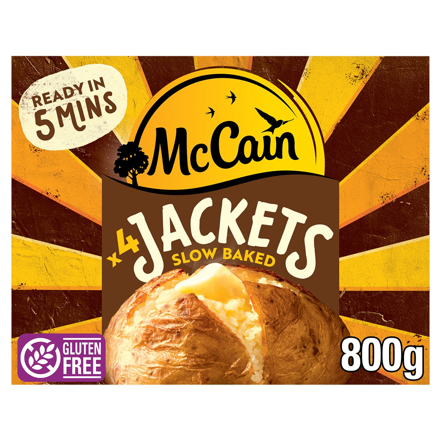 McCain Jacket Potatoes 4 Pack (800 g)