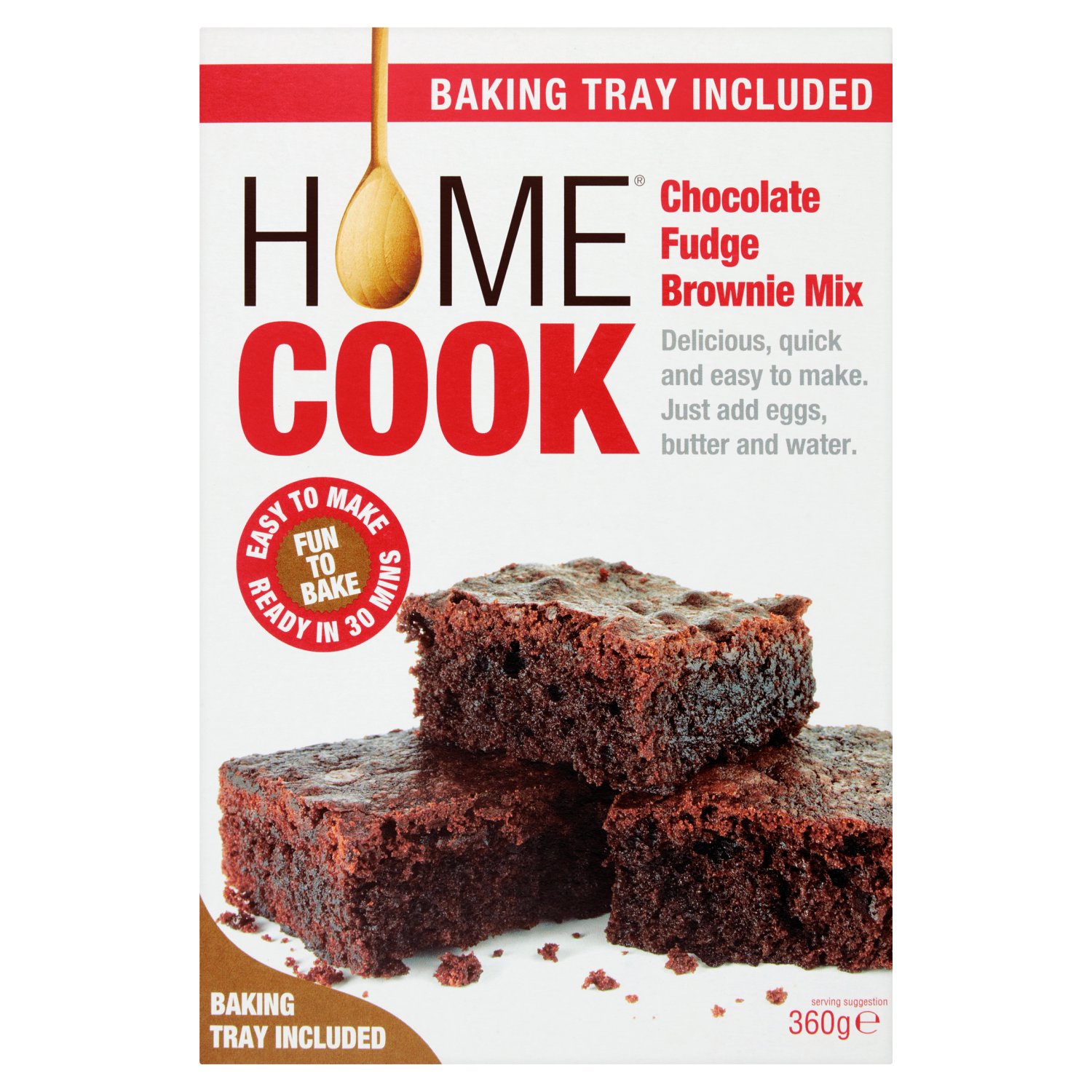 Homecook Chocolate Fudge Brownie Mix (360 g)