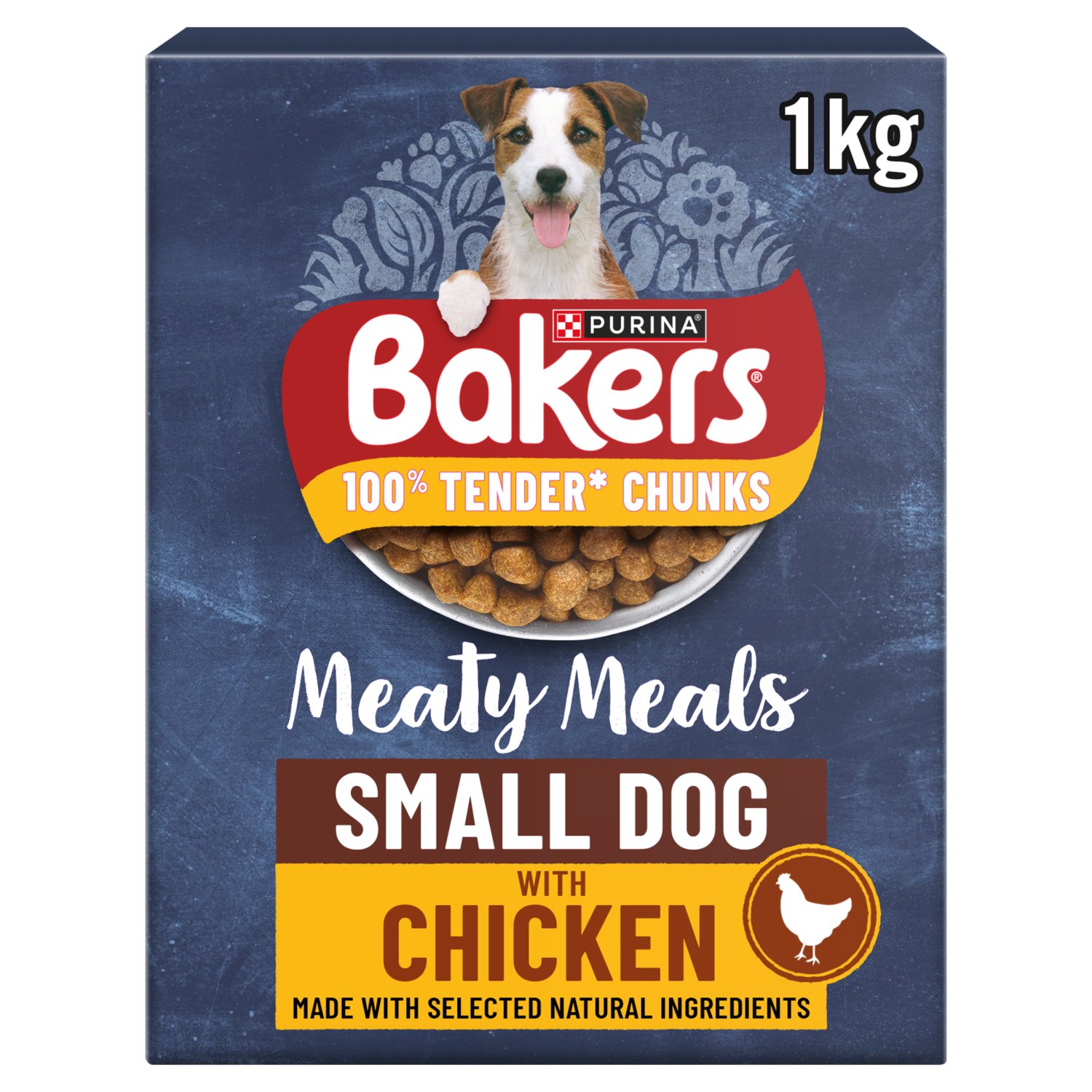 Bakers Meaty Meals Beef Small Dog Food 1 kg Storefront EN