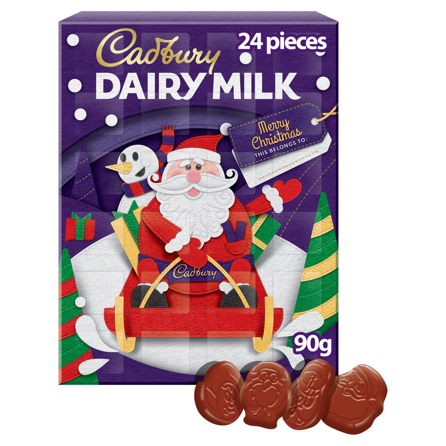 Cadbury Dairy Milk Advent Calendar (90 g)