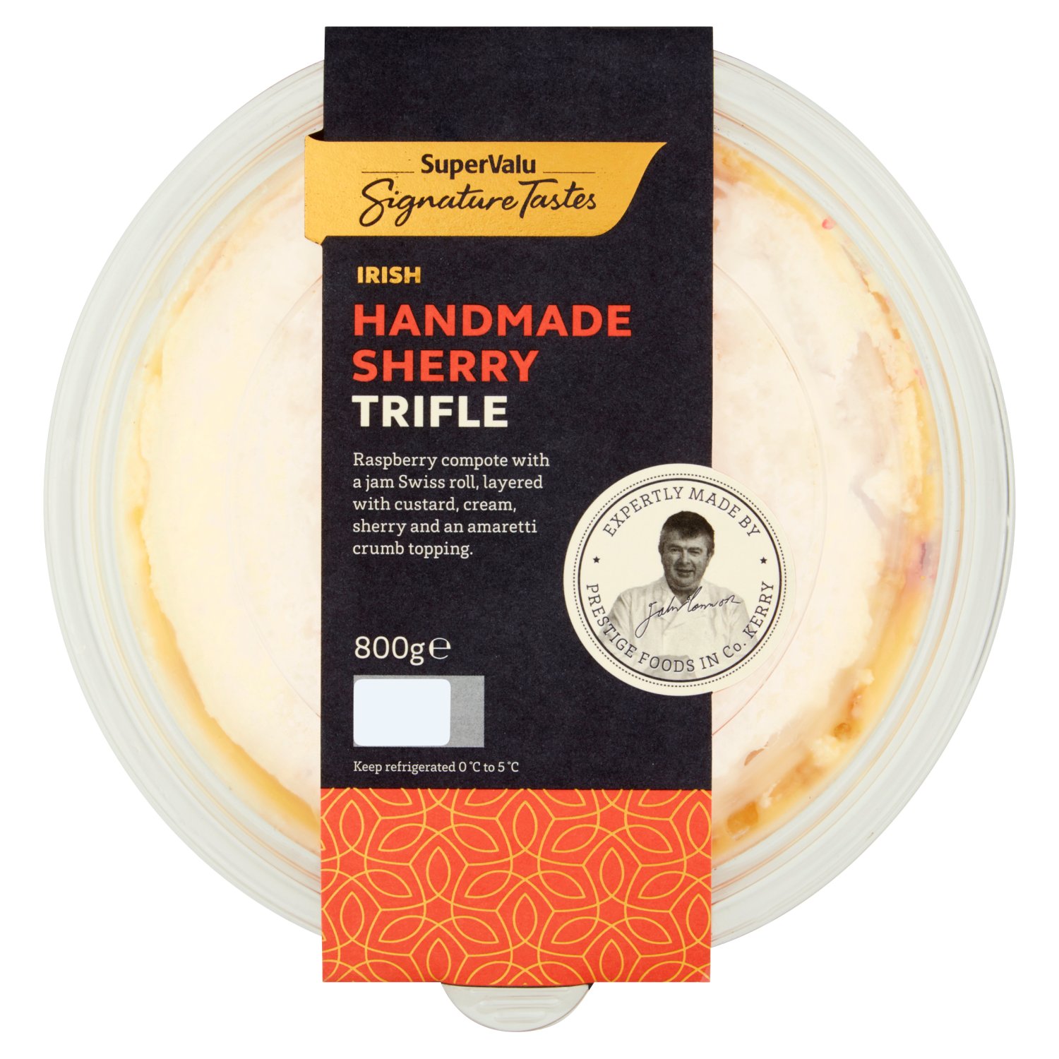 SuperValu Signature Tastes Irish Handmade Sherry Trifle (800 g)