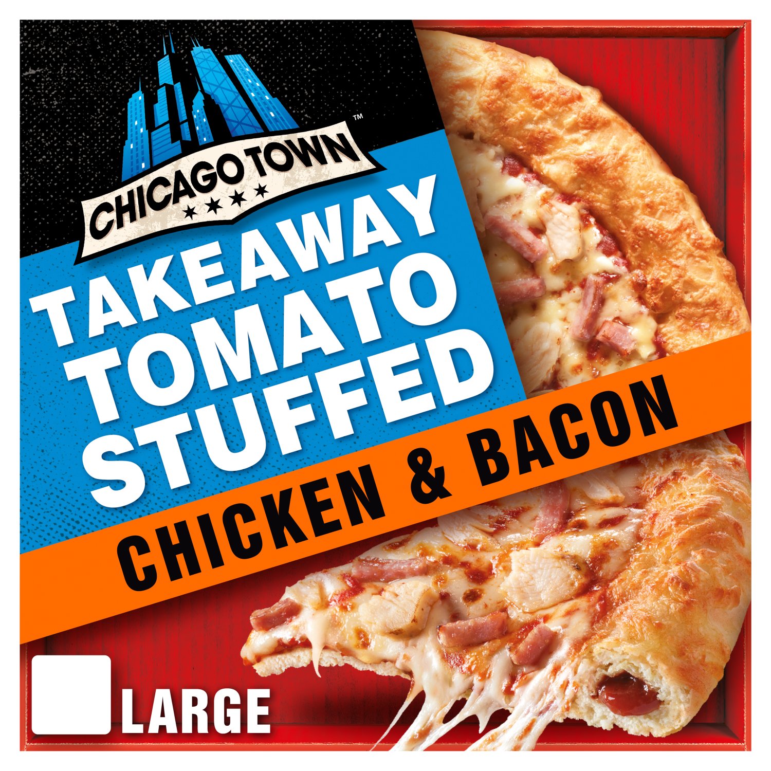 Chicago Town Stuffed Crust Chicken And Bacon (640 g)