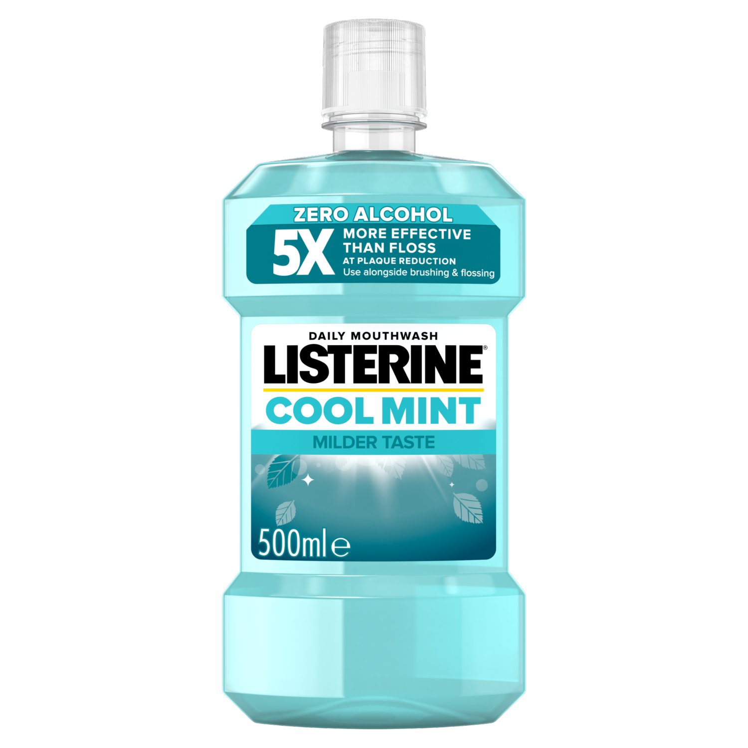 Listerine Cool Mint Milder Taste Mouthwash (500 ml)