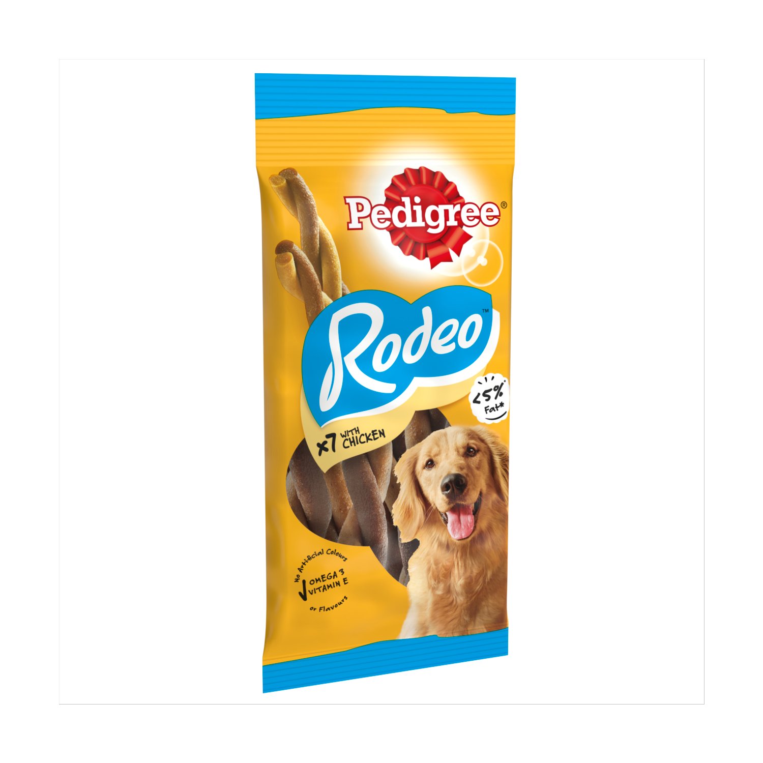 Pedigree Rodeo with Chicken 7 Pack (120 g)