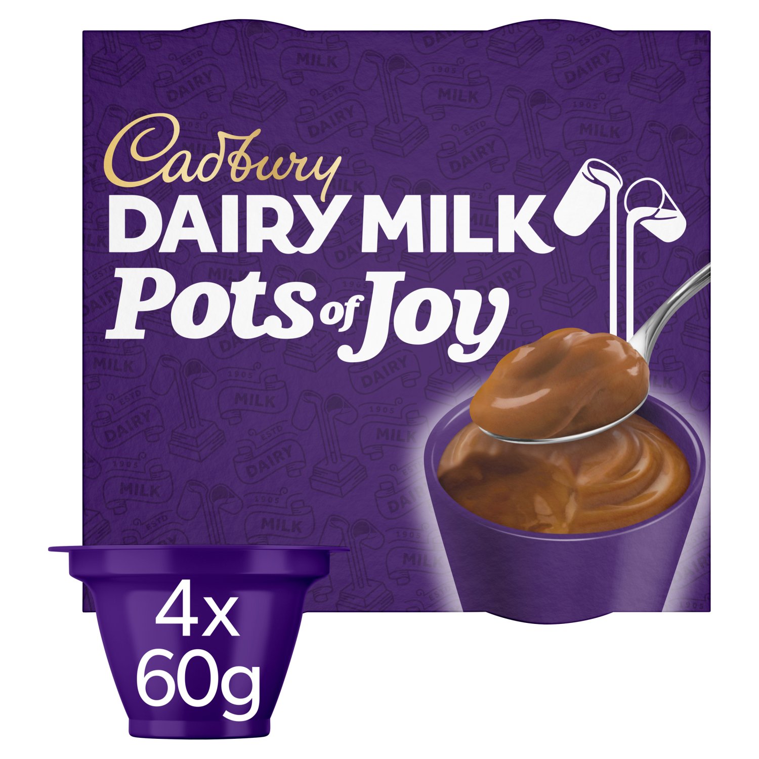 Cadbury Pots Of Joy Dairy Milk 4 Pack (240 g)