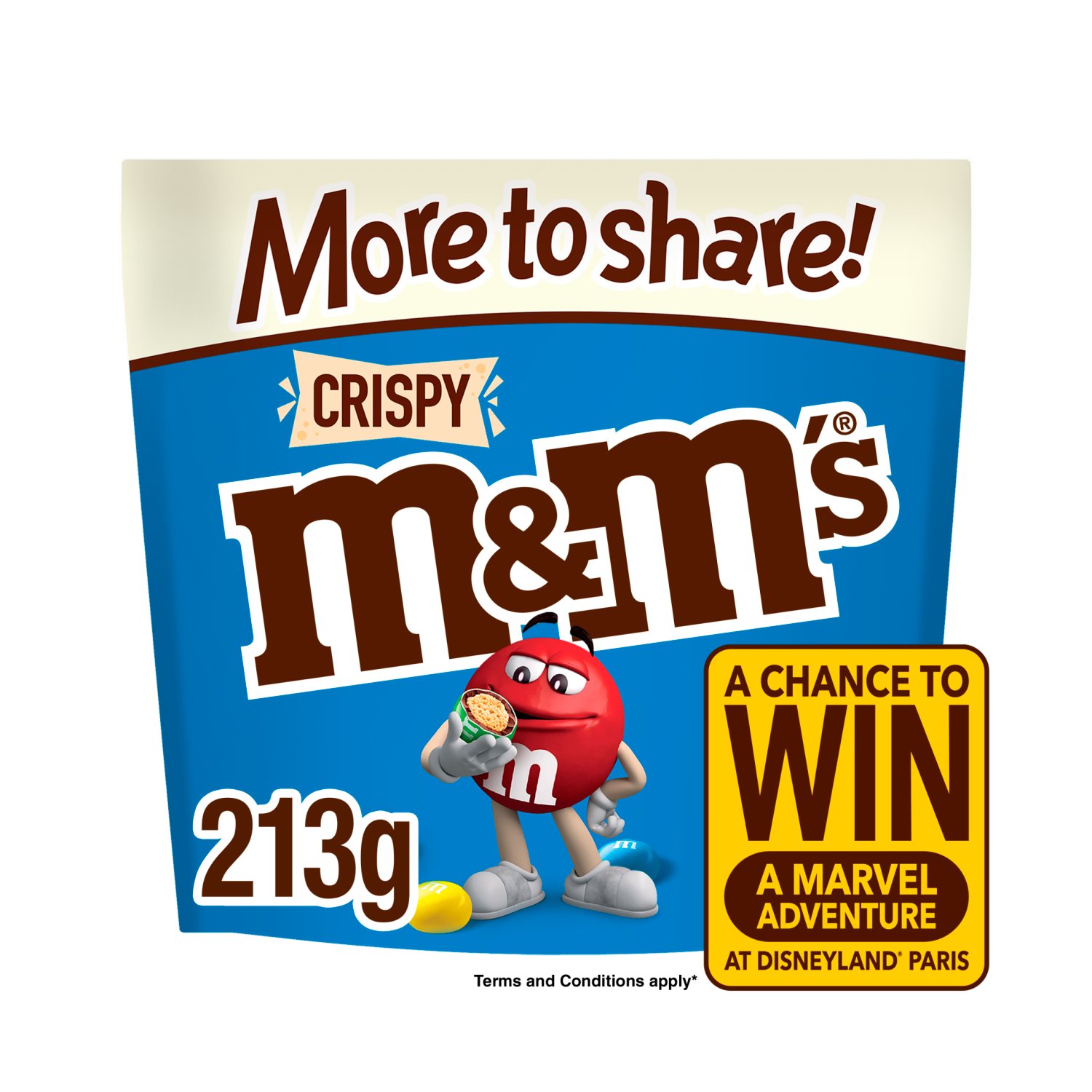 M&M's Crispy Pouch (213 g)