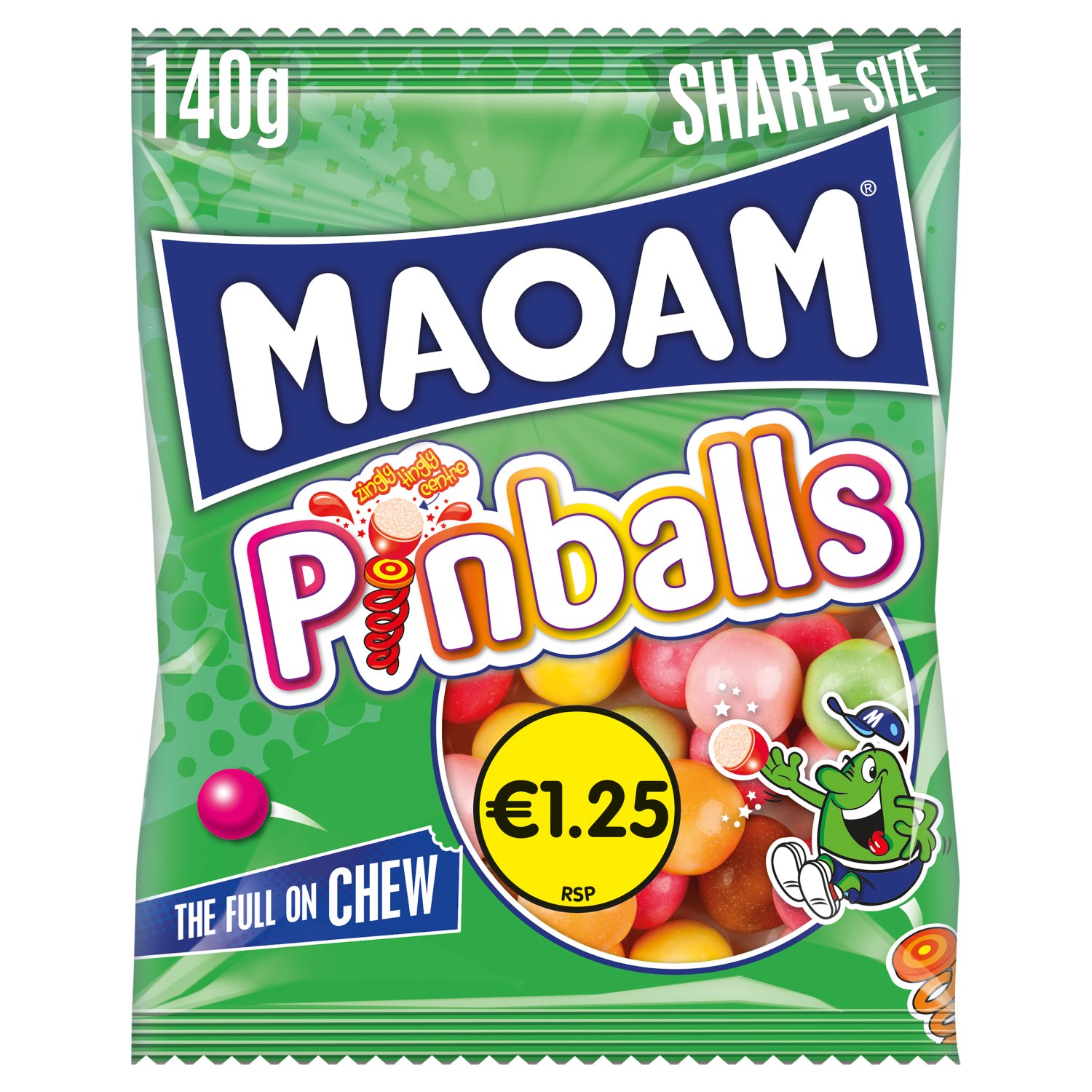 Haribo Maoam Pinballs Bag (140 g)