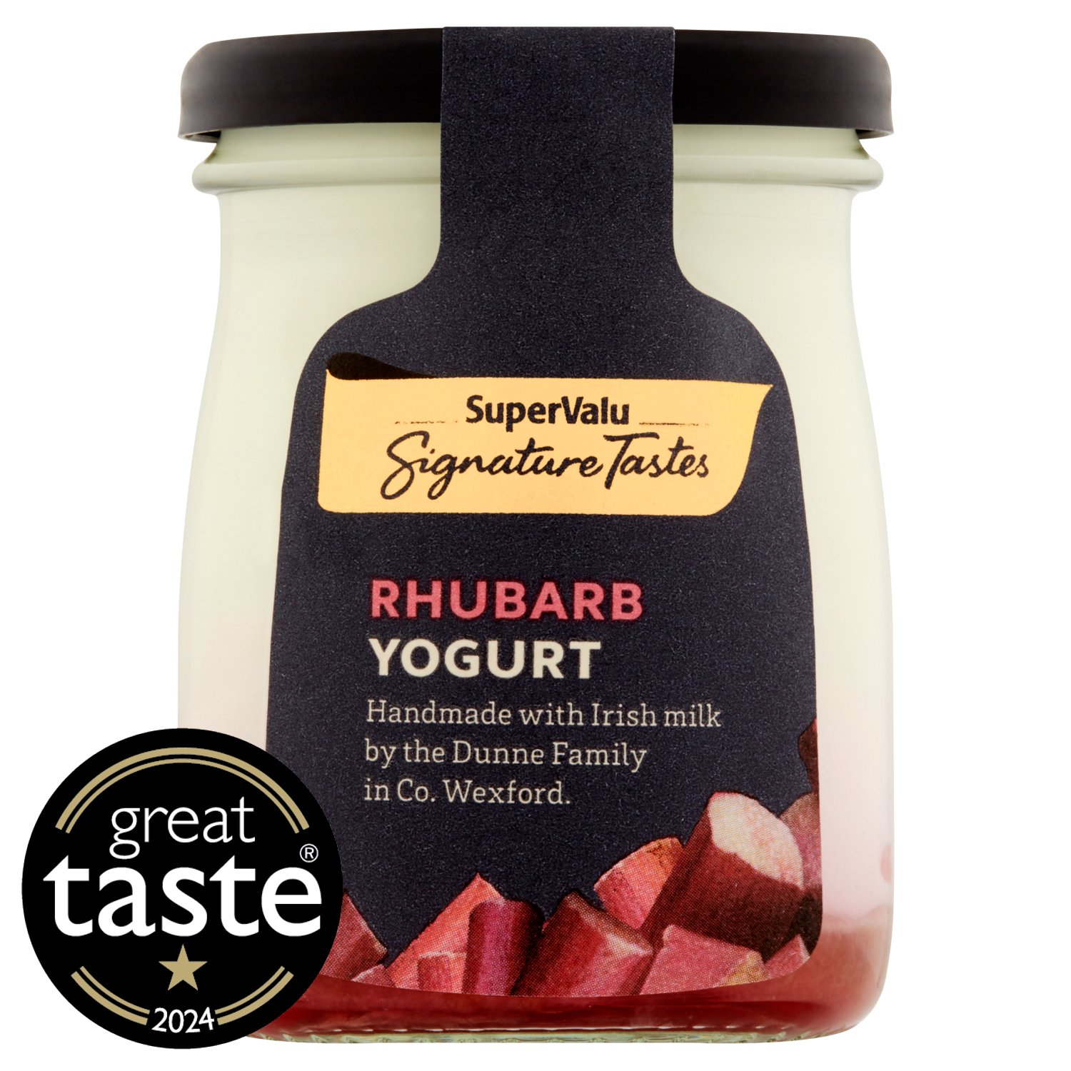 SuperValu Signature Tastes Rhubarb Yogurt (140 g)