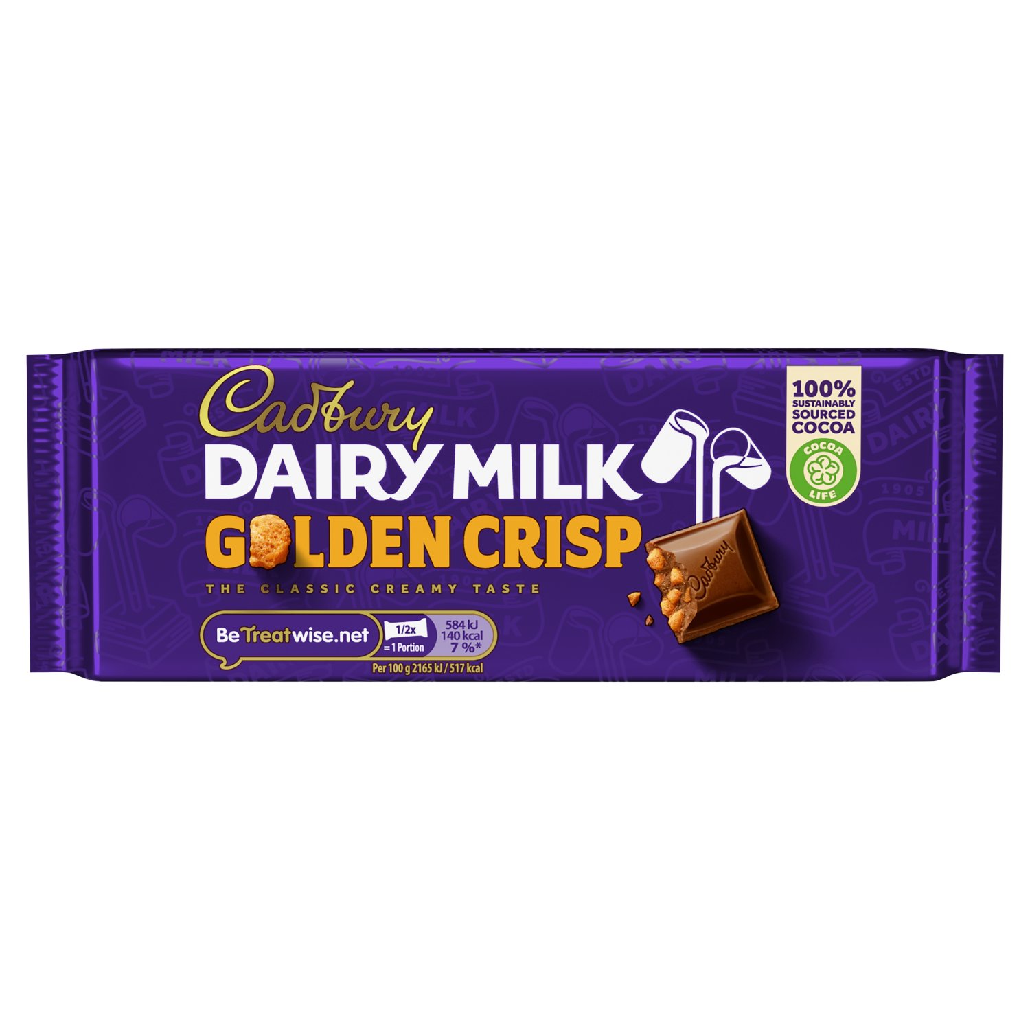 Cadbury Dairy Milk Golden Crisp (54 g)