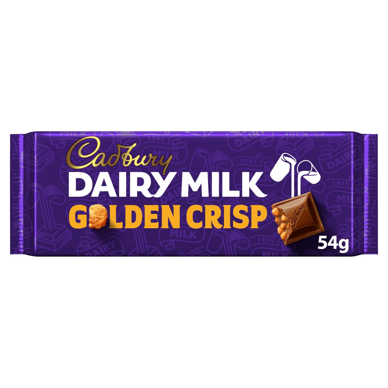 Cadbury Dairy Milk Golden Crisp (54 g)