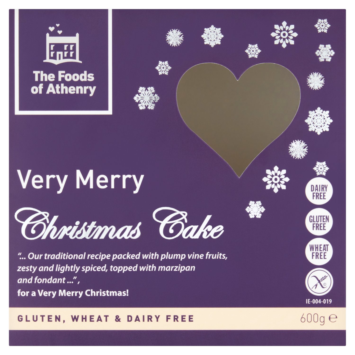 Foods of Athenry Christmas Cake (600 g)