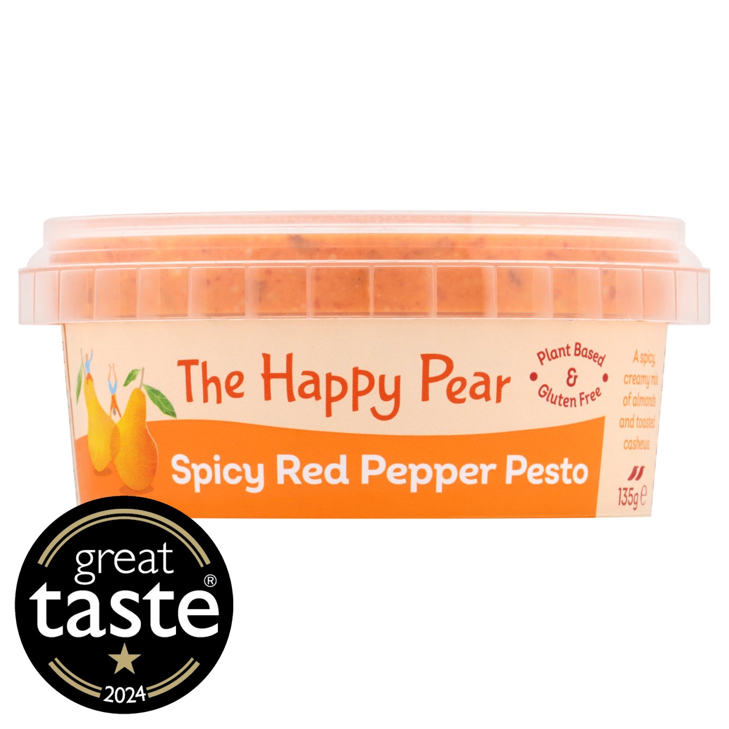 The Happy Pear Spicy Red Pepper Pesto (135 g)