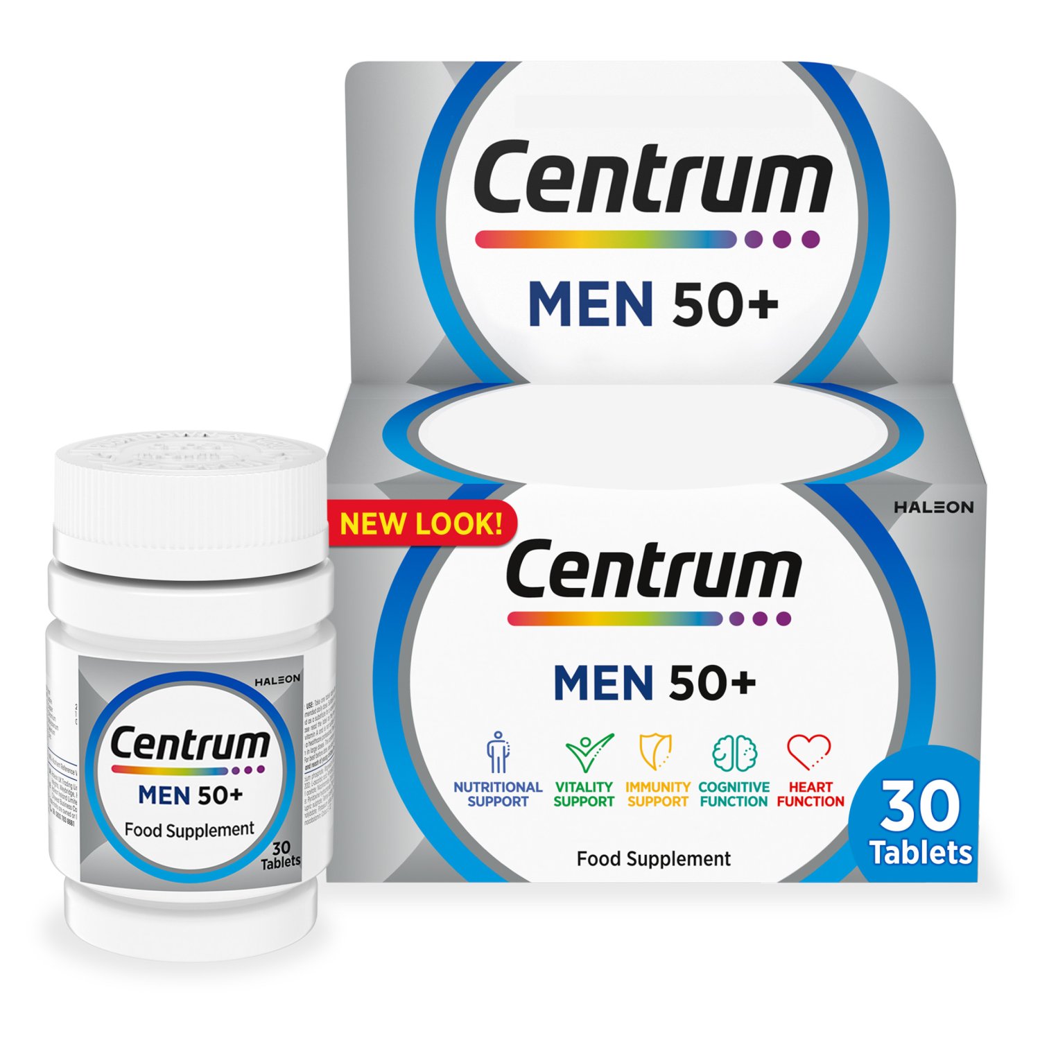 Centrum Men 50+ Multivitamin Tablets (30 Piece)