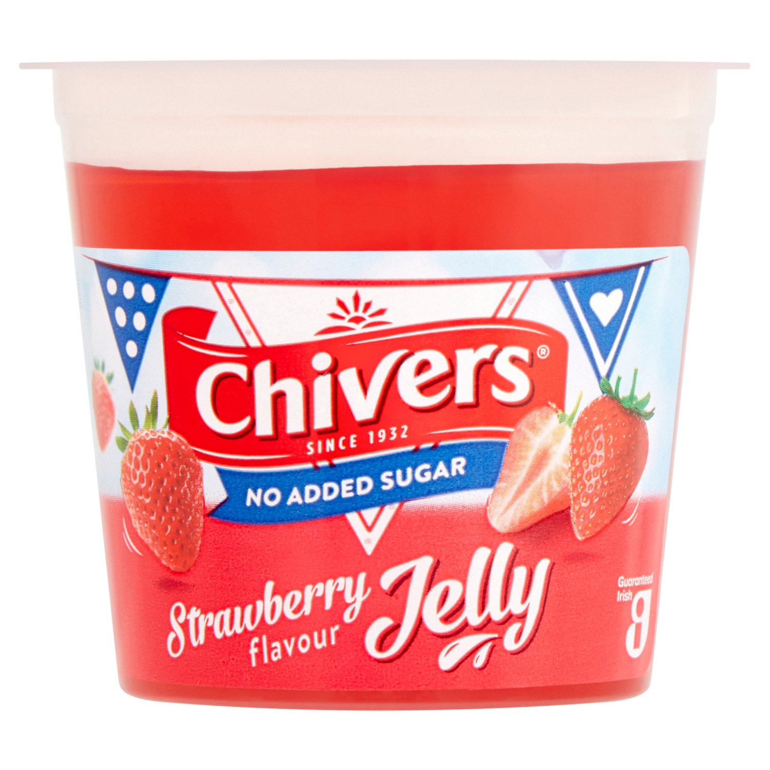 Chivers No Added Sugar Strawberry Jelly Pot (115 g)