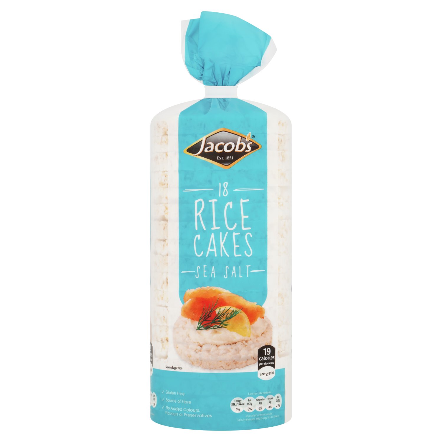 Jacob's Sea Salt Rices Cakes (90 g)