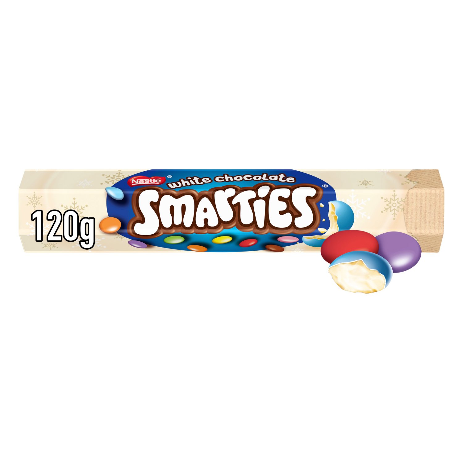 Nestle Smarties White Chocolate Giant Tube (120 g)