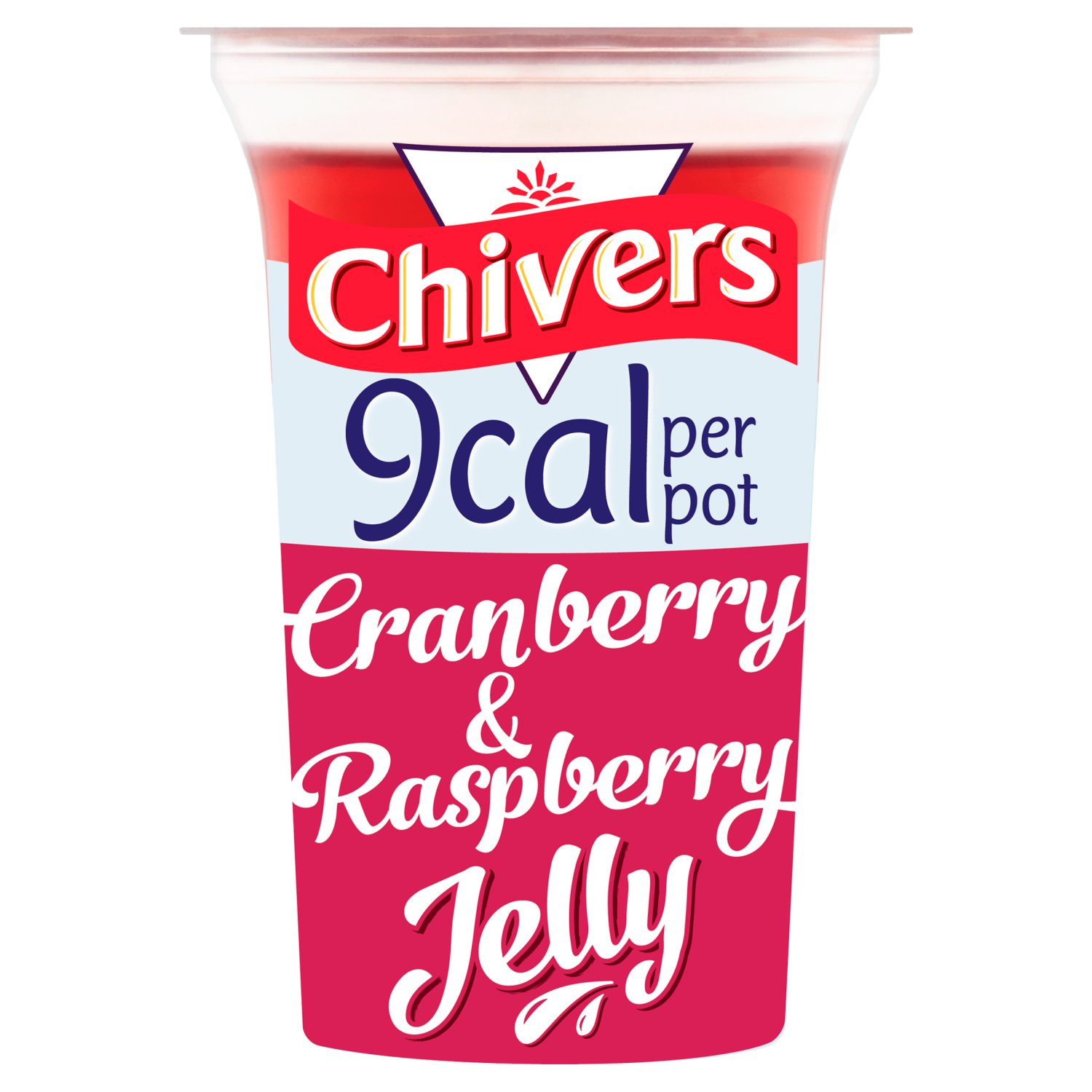 Chivers 9 Calorie Cranberry & Raspberry Jelly Pot (150 g)