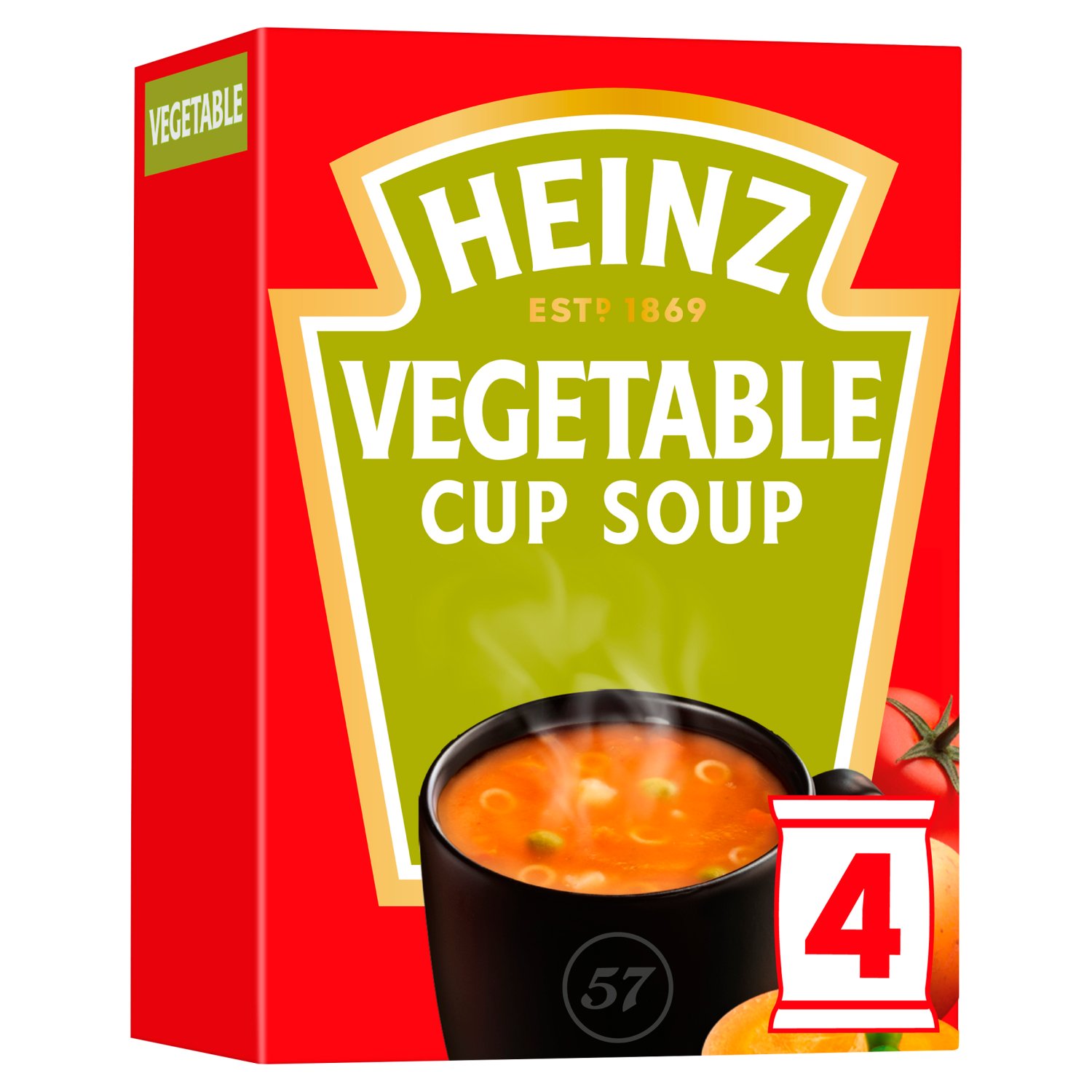 Heinz Vegetable Cup Soup 4 Sachets (76 g)