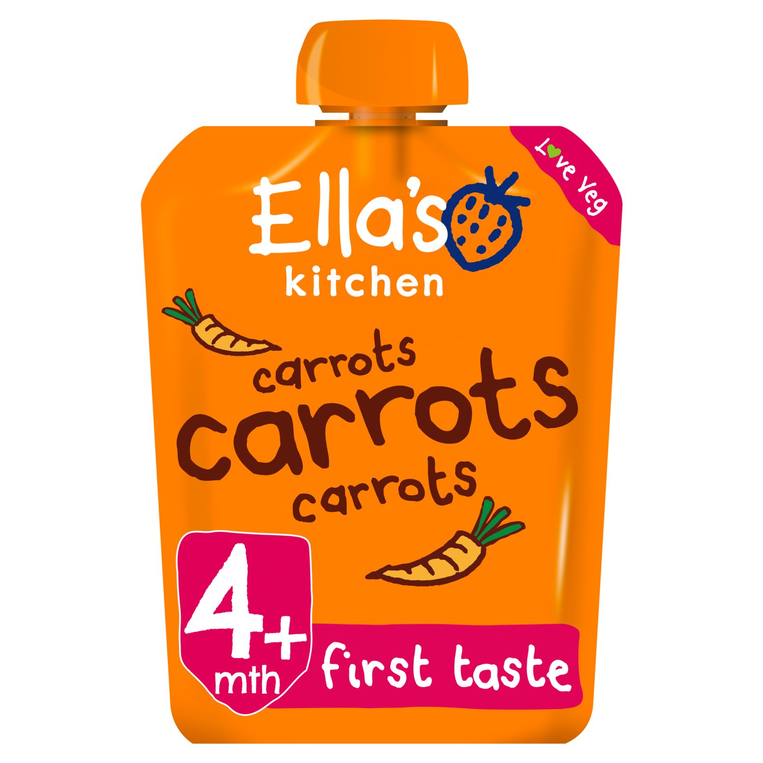 Ellas Carrots Carrots Carrots (70 g)