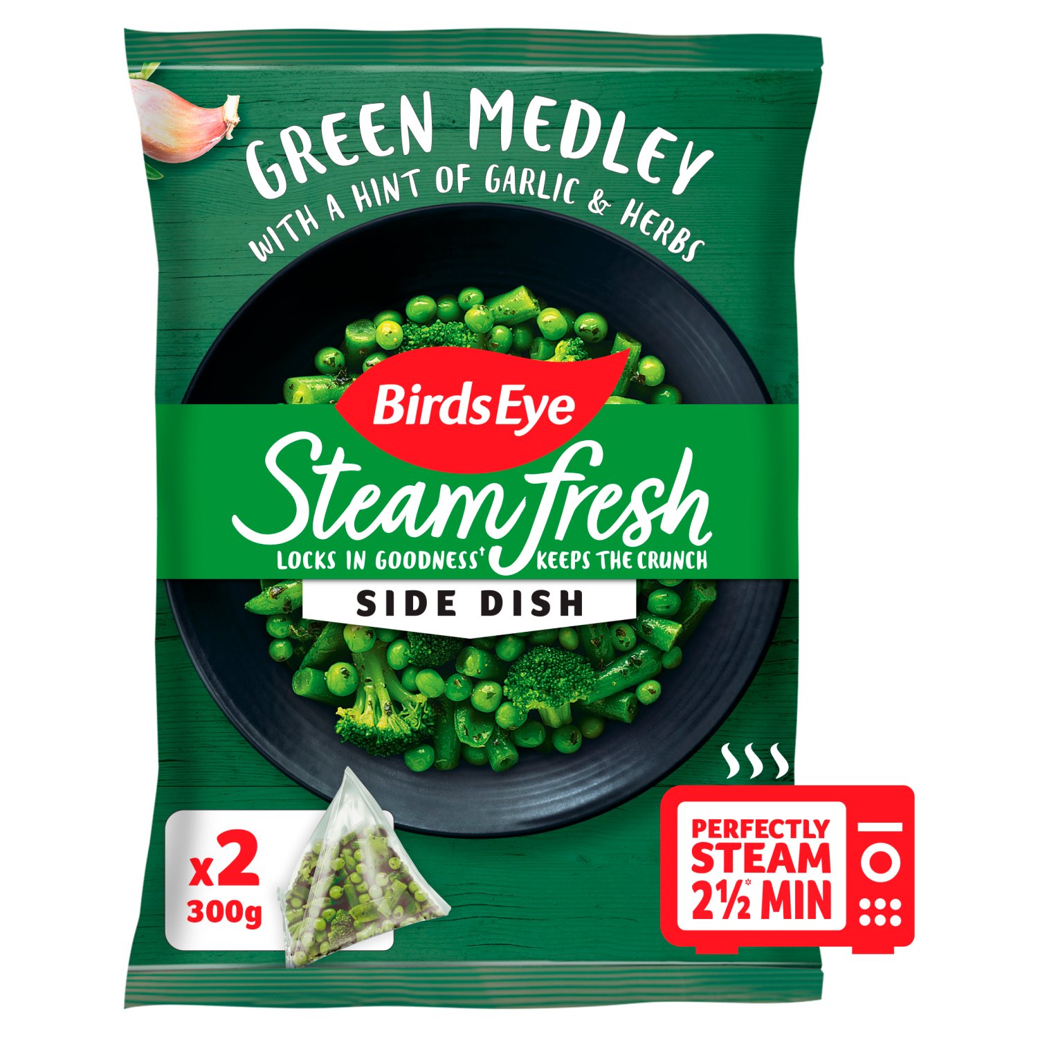 Birdseye Steamfresh Green Medley Veg (300 g)