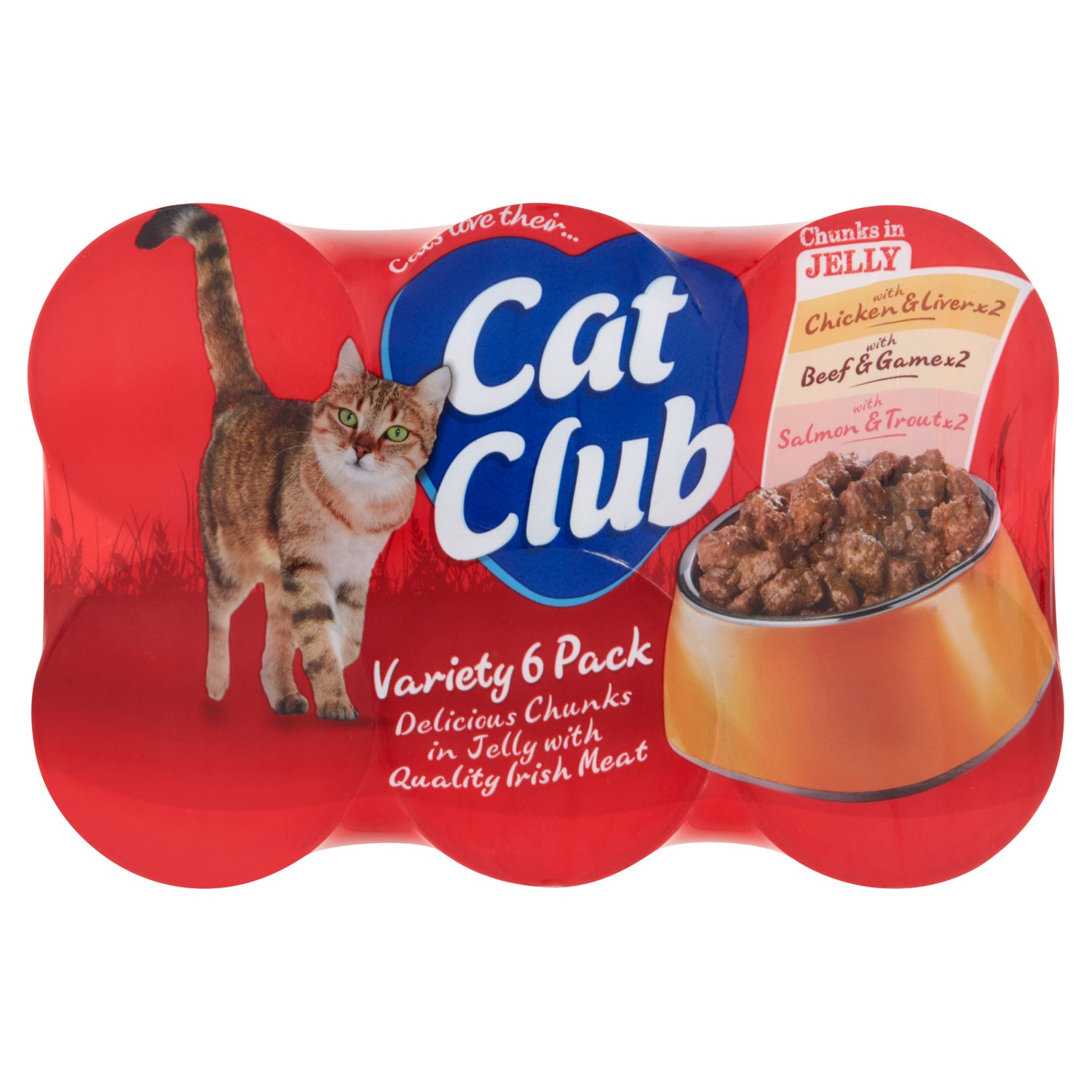 Cat Club Jelly 6 Pack (455 g)