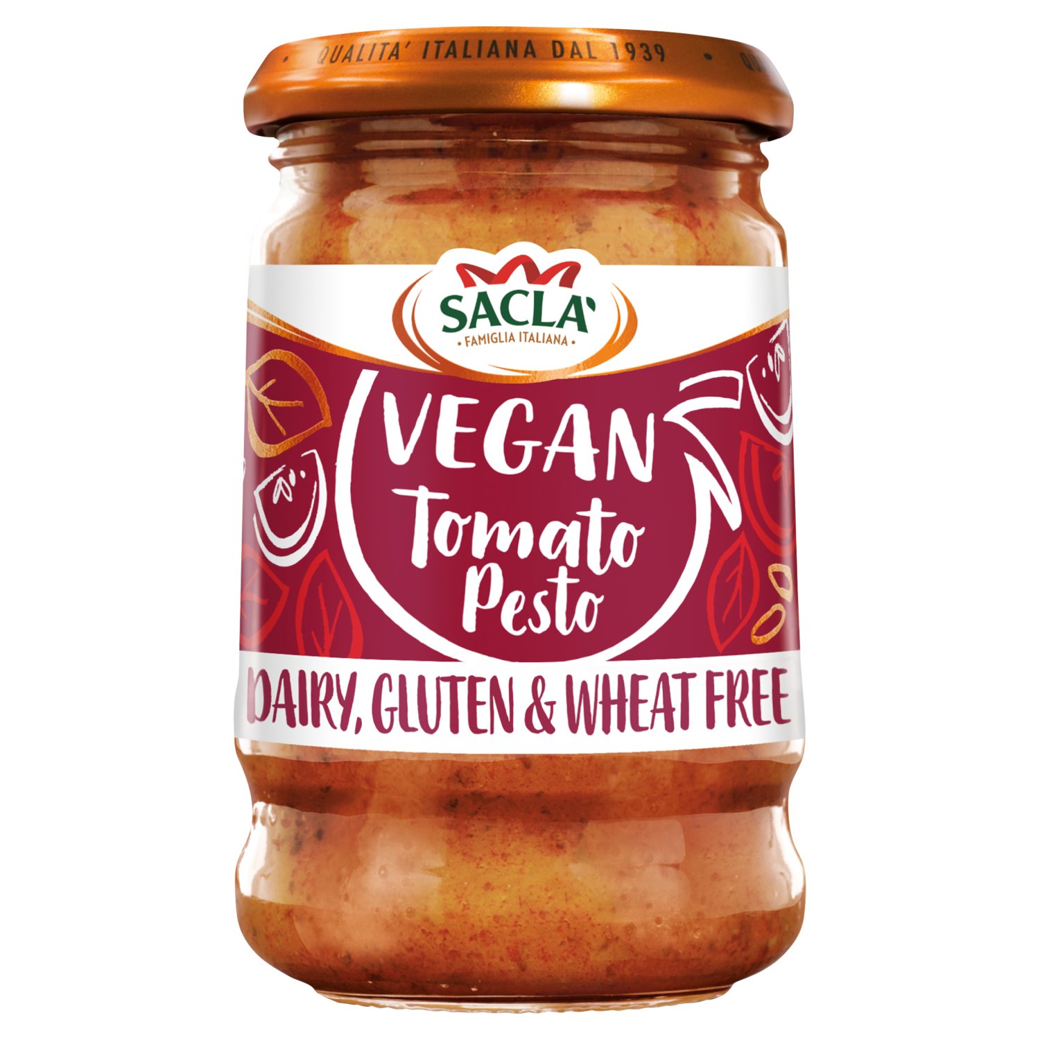 Sacla Vegan Tomato Pesto (190 g)