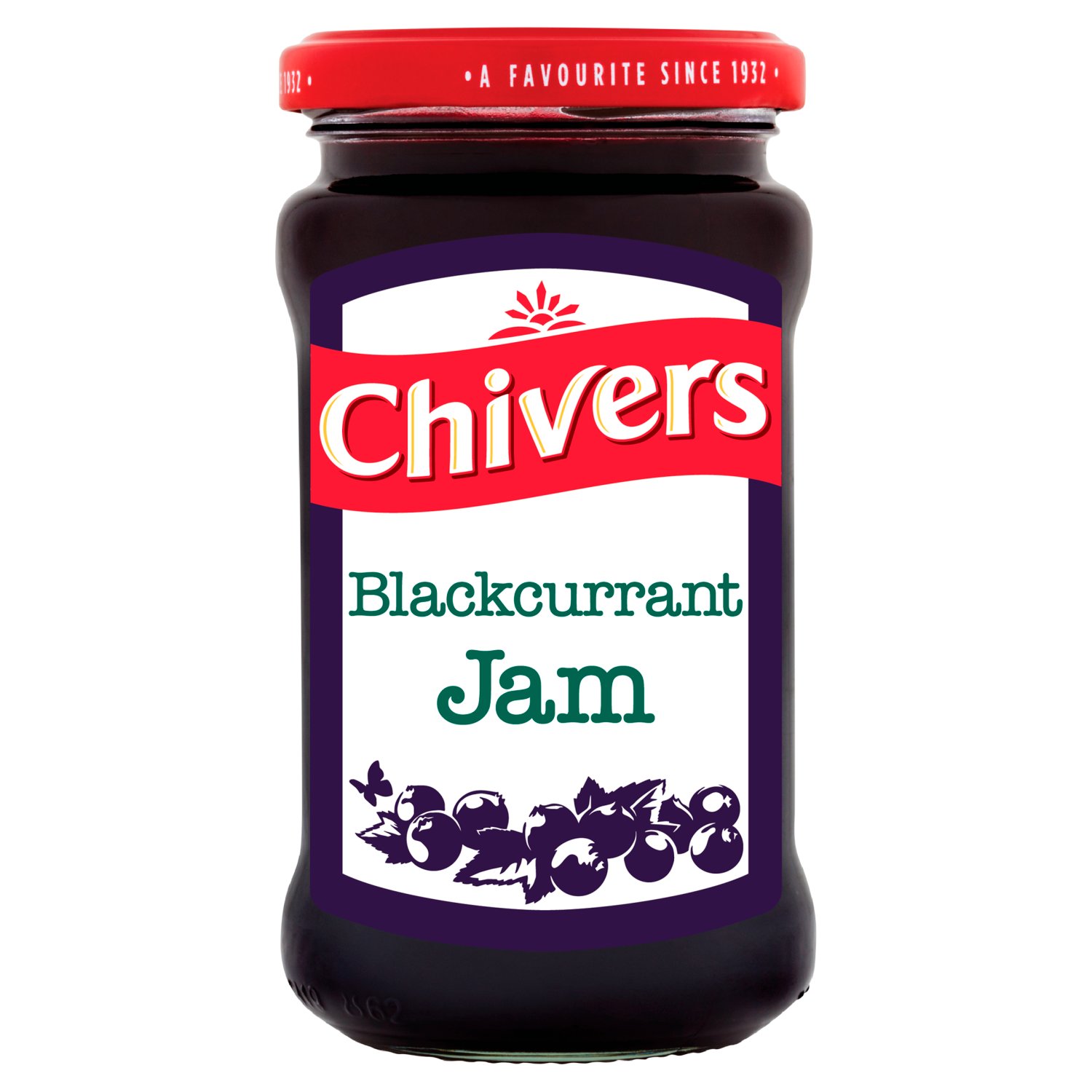 Chivers Blackcurrant Jam (370 g)