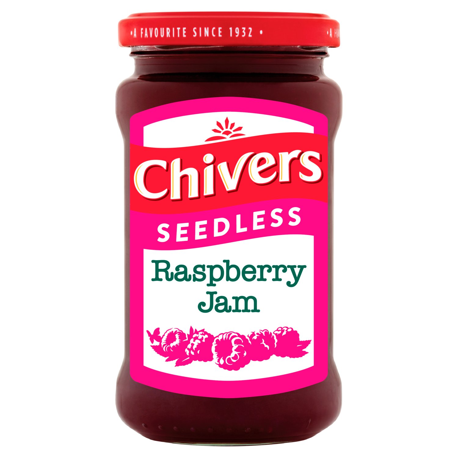 Chivers Seedless Raspberry Jam (370 g)