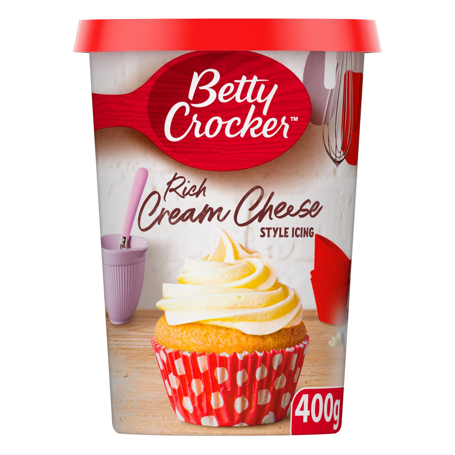 Betty Crocker Cream Cheese Style Icing (400 g)