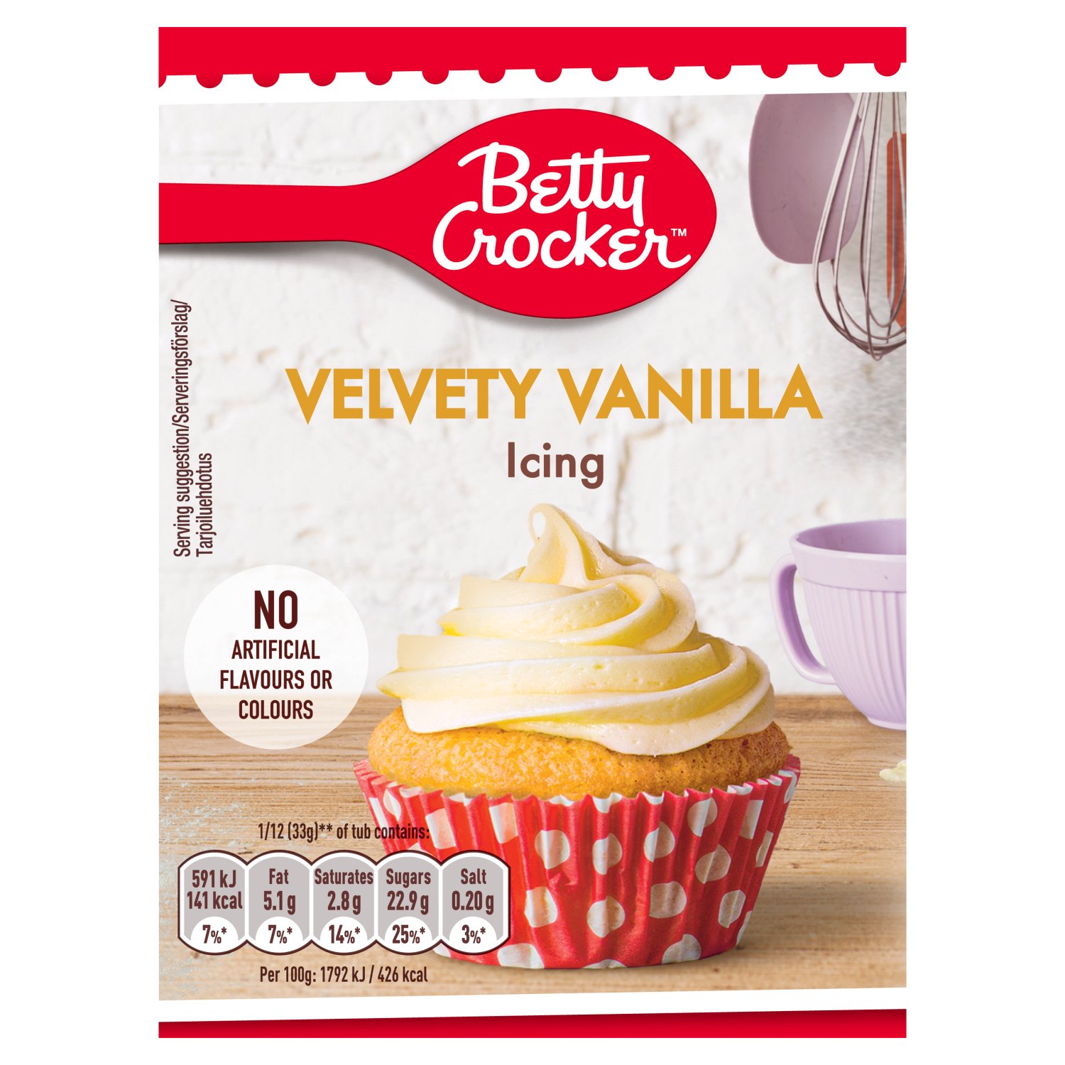 Betty Crocker Vanilla Icing (400 g)