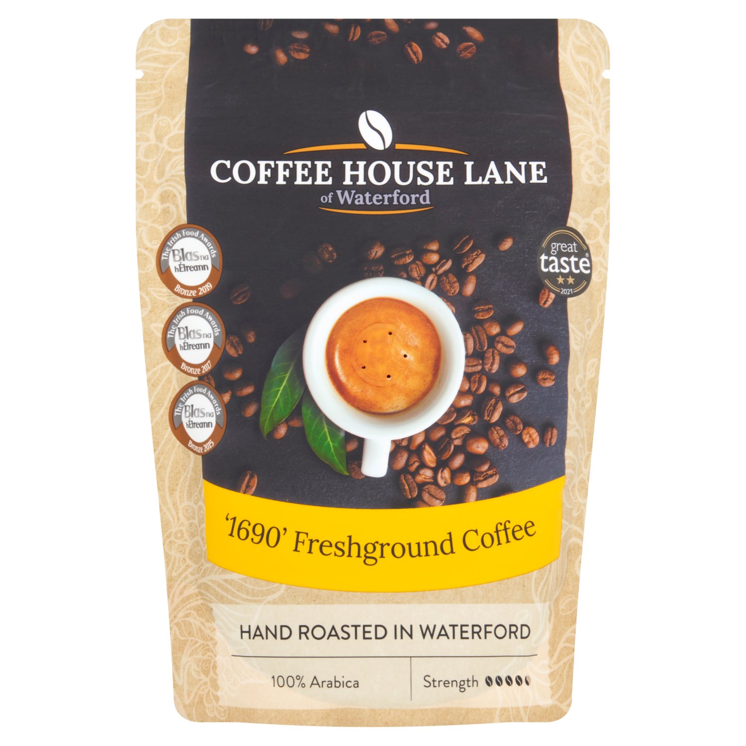 Coffee House Lane 1690 Blend Freshground Coffee (227 g)