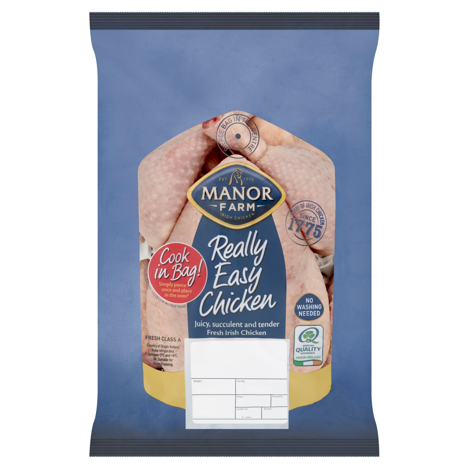 Manor Farm Easy Cook In A Bag Chicken (1.6 kg)