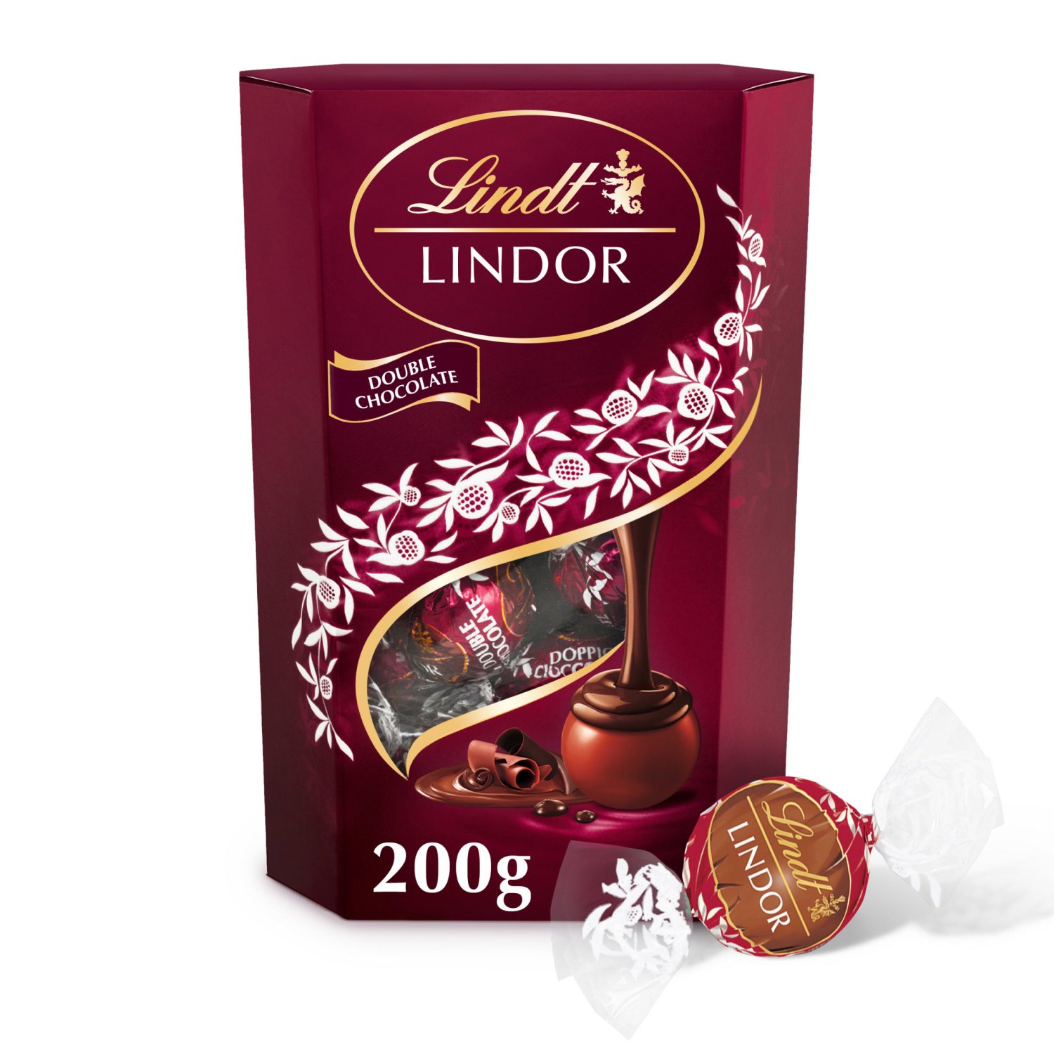 Lindt Lindor Double Chocolate Cornet (200 g)