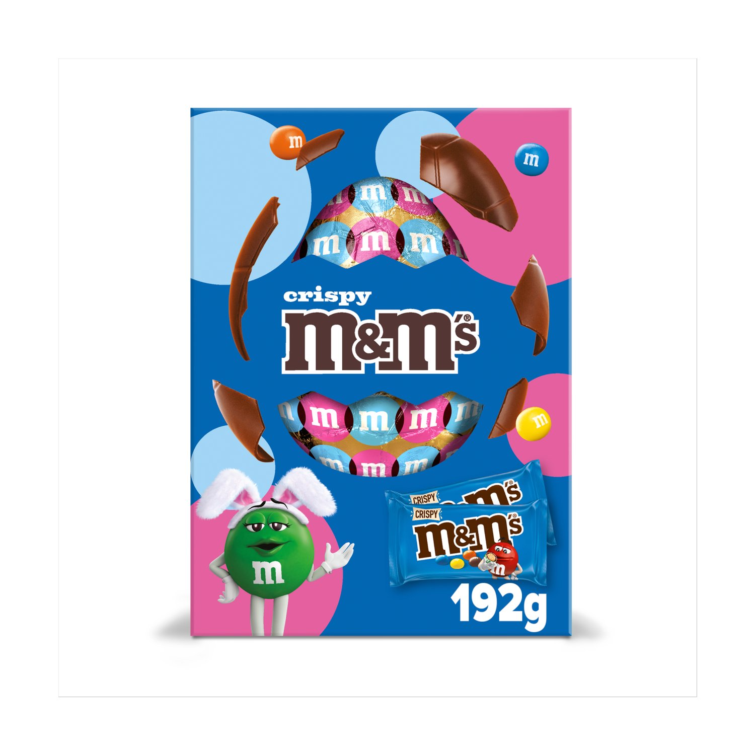 M&M's Crispy Large Easter Egg (192 g)