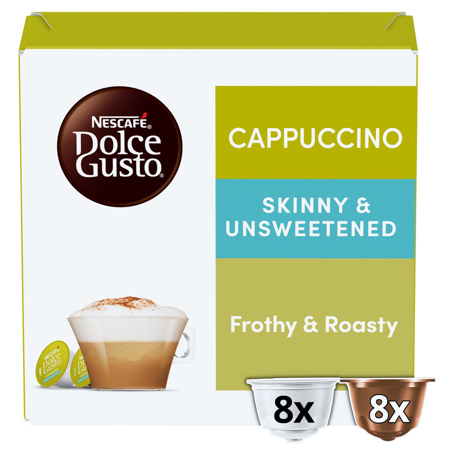 Nescafé Dolco Gusto Skinny Cappuccino Coffee Capsules (161.6 g)