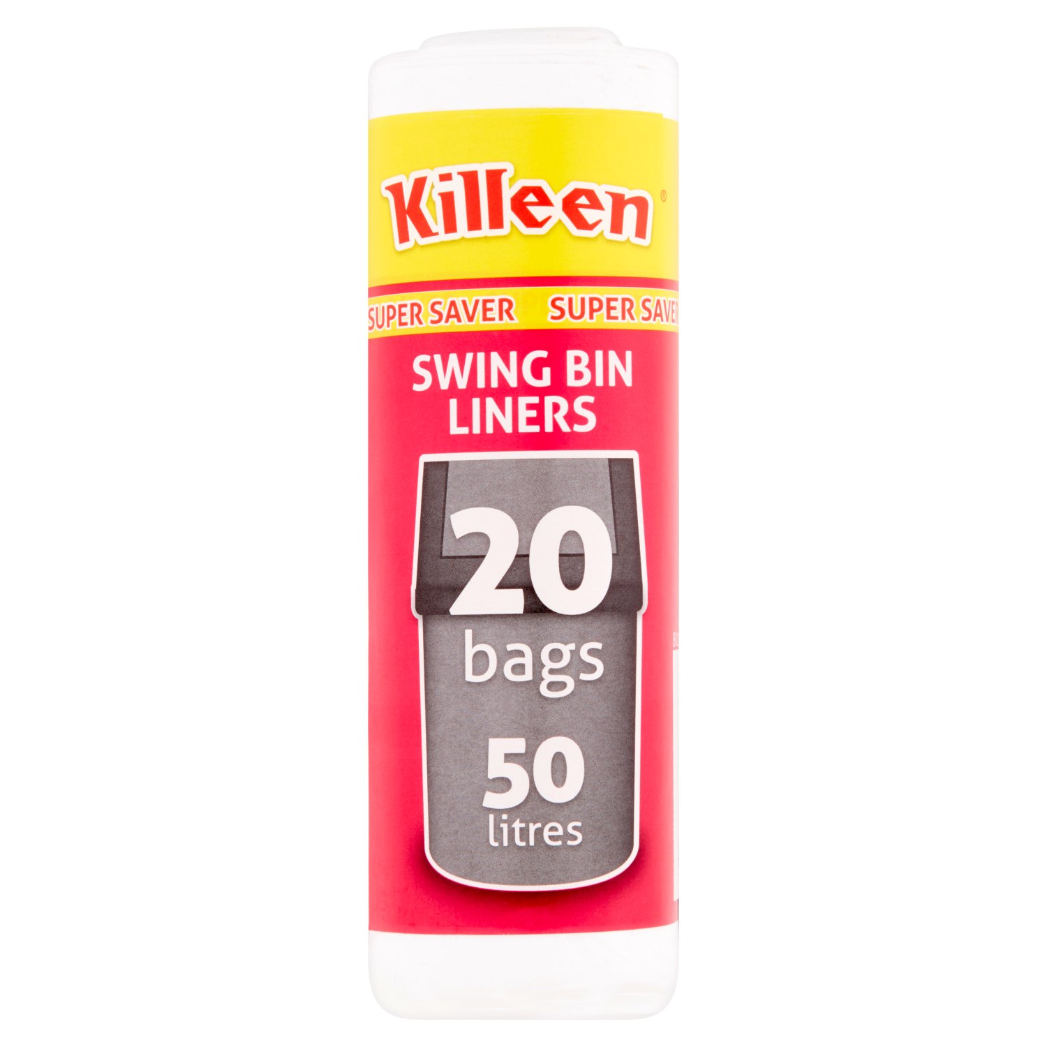 Killeen 50l Swing Bin Liners (20 Piece)