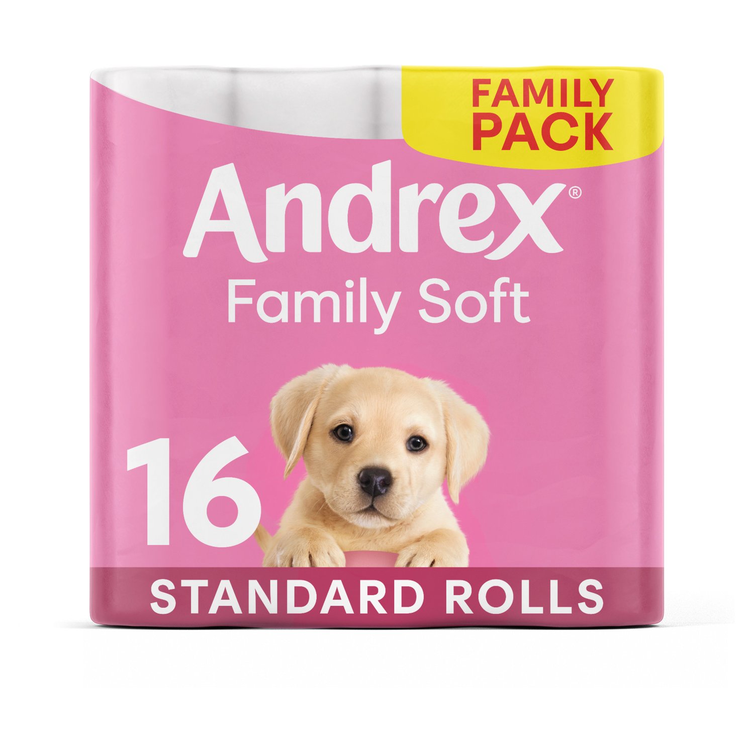 Andrex Gentle Clean Toilet Tissue  (16 Roll)