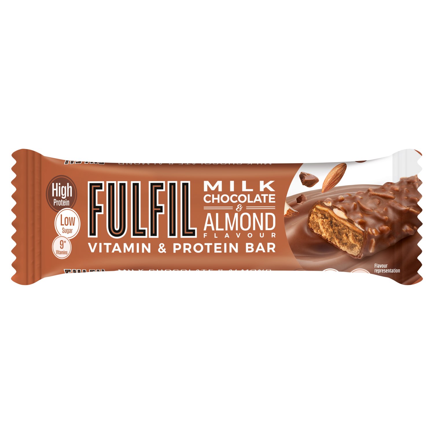 Fulfil Milk Chocolate & Almond Protein Bar (55 g)