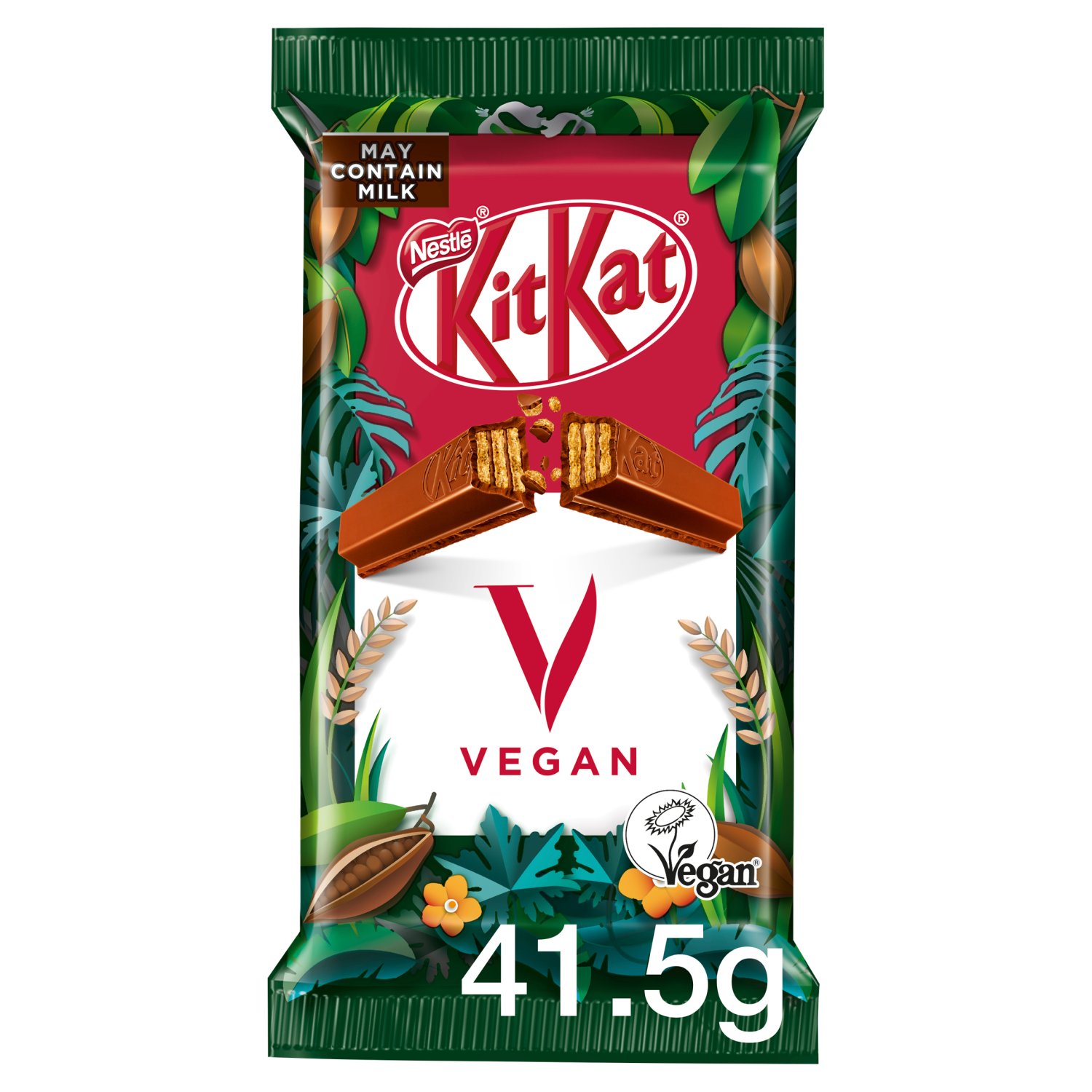 Nestle KitKat 4 Finger Vegan Bar  (41.5 g)