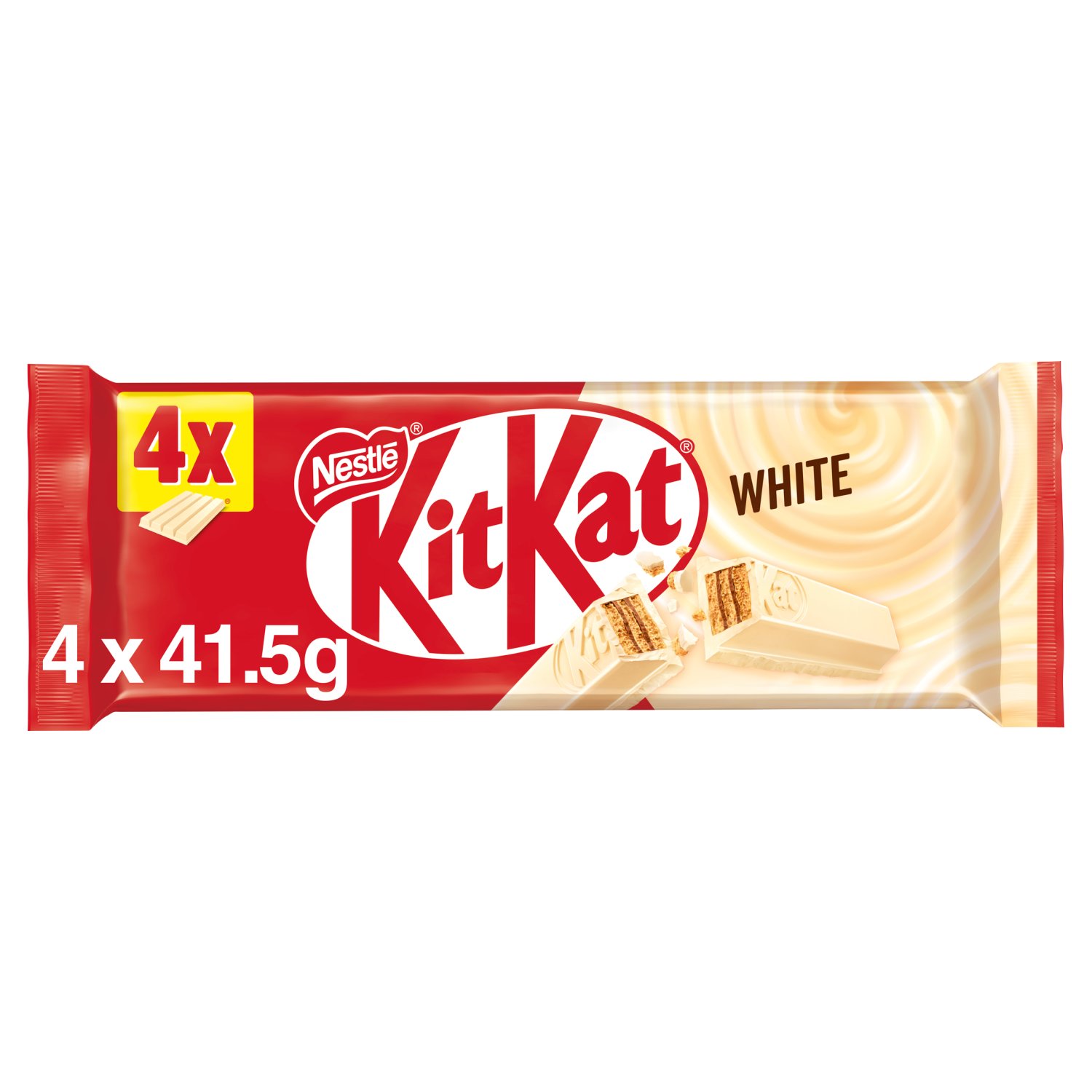 Kit Kat Fingers White Chocolate Bar 4 Pack (41.5 g)